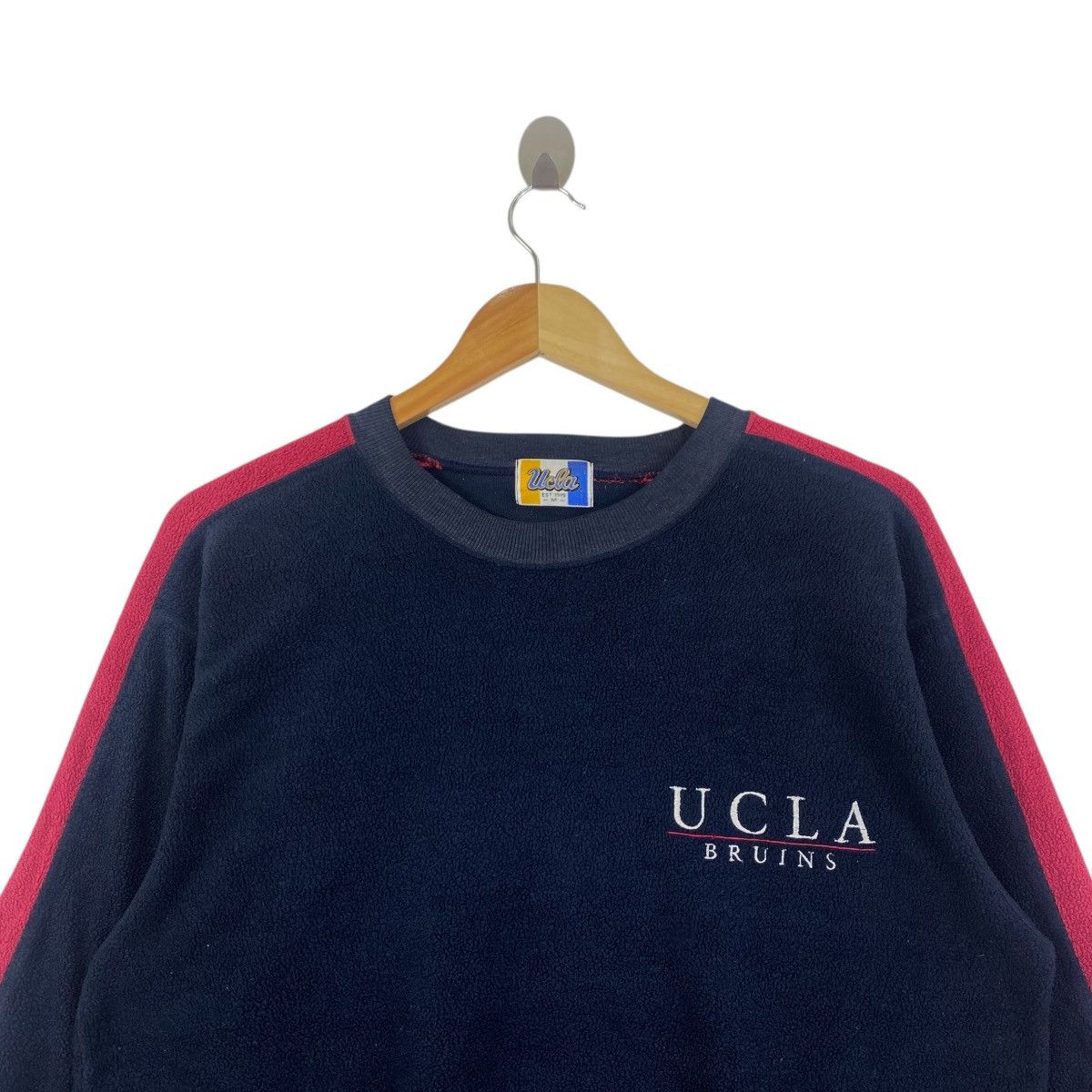 Vintage Vintage 90s UCLA Bruins Fleece Sweatshirt Size M Collegiate Size US M / EU 48-50 / 2 - 2 Thumbnail