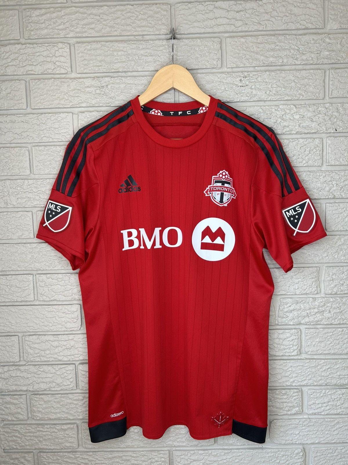 Adidas Adidas Toronto FC 2014 Michael Bradley MLS Jersey Size US M / EU 48-50 / 2 - 1 Thumbnail