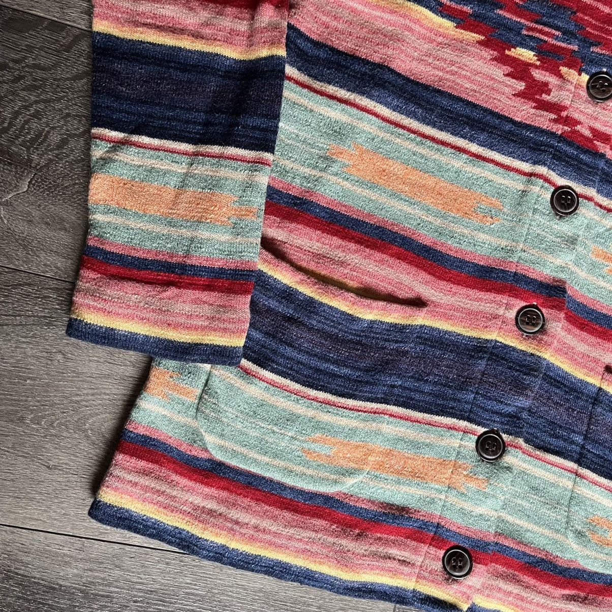 Polo Ralph Lauren Polo Ralph Lauren Aztec Southwestern Cardigan Shawl Sweater Size M / US 6-8 / IT 42-44 - 4 Thumbnail