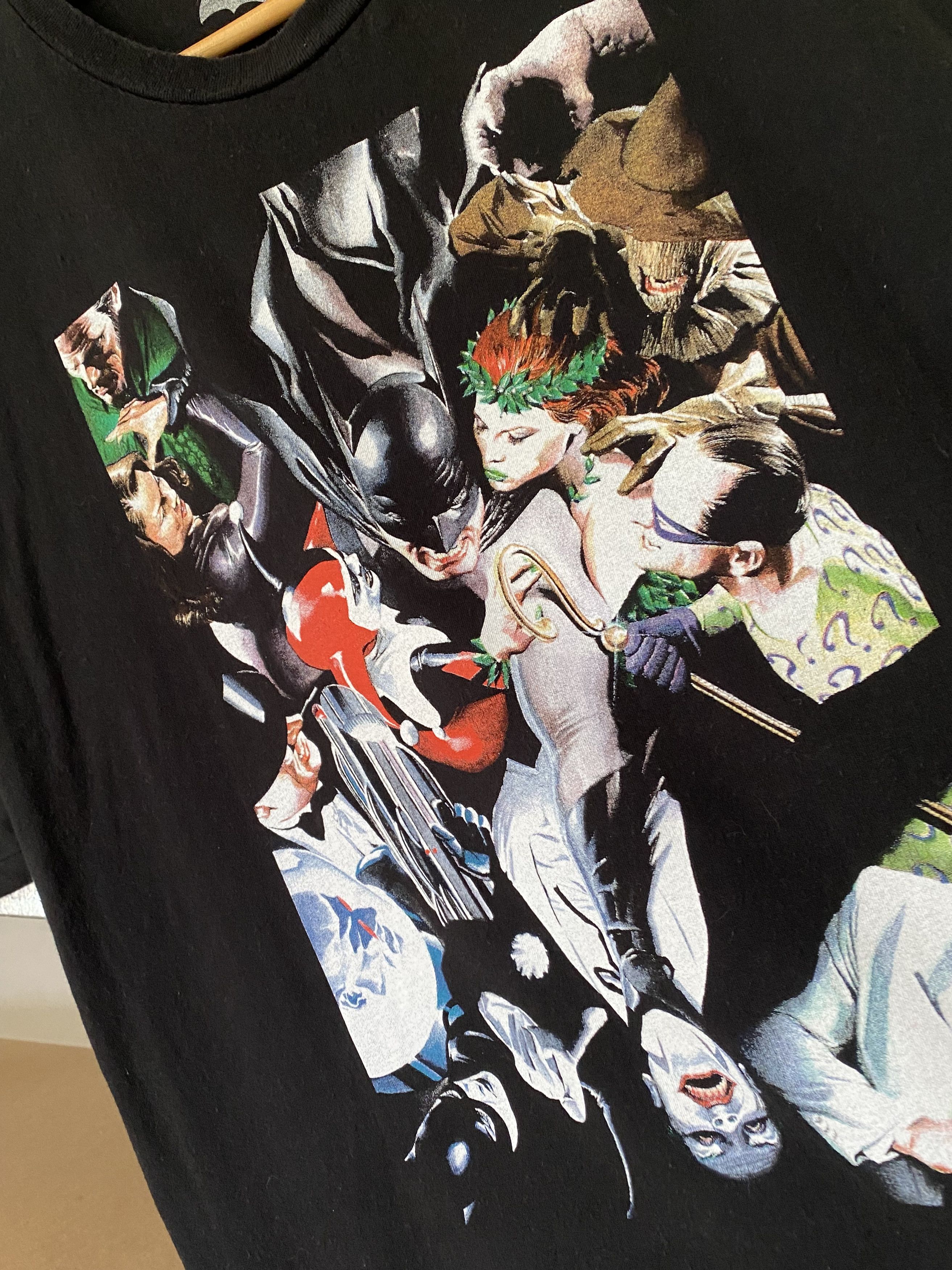 Cartoon Network Vintage 2000s Batman Anniversary Big Logo T-shirt Size US XL / EU 56 / 4 - 12 Thumbnail