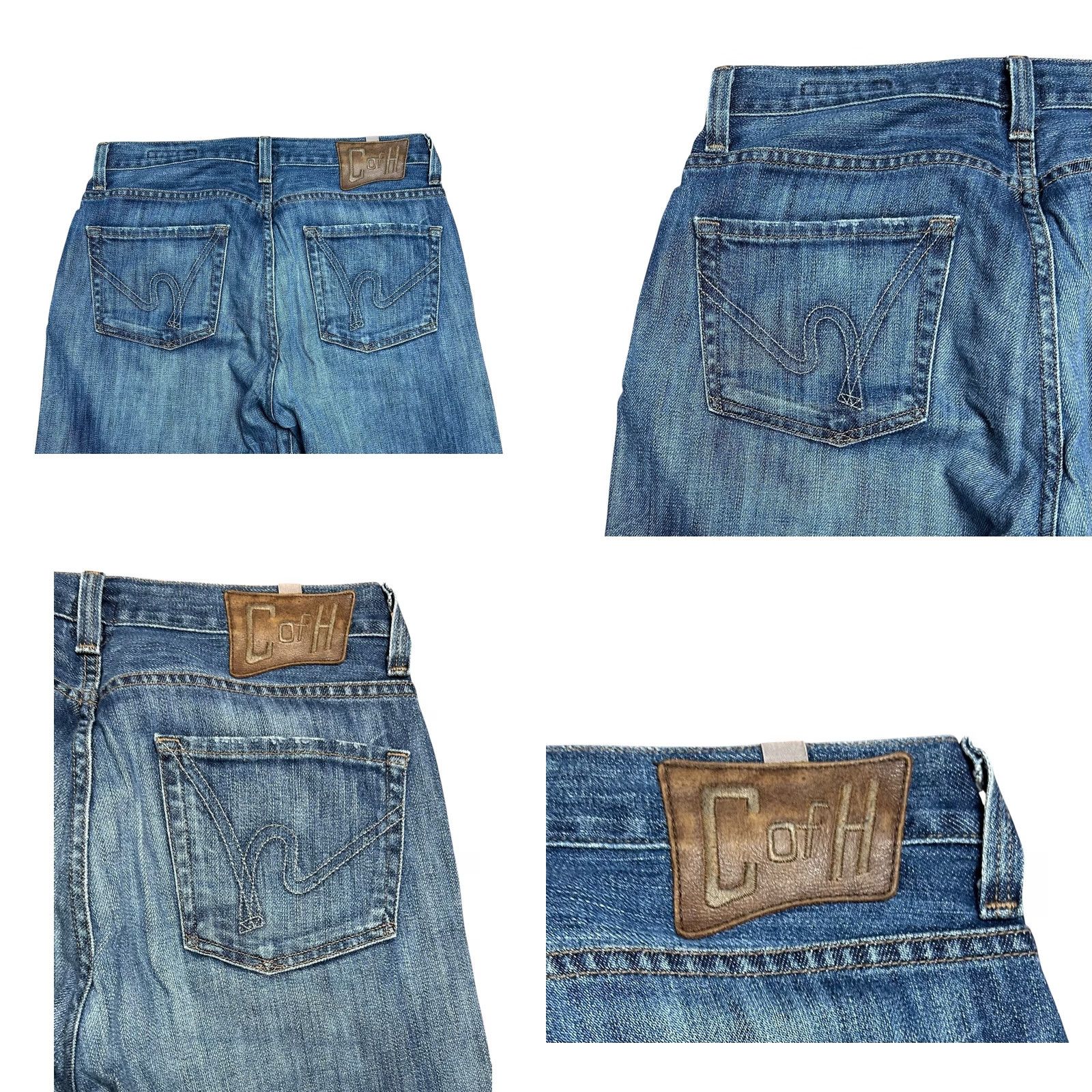 Citizens Of Humanity Citizens Of Humanity Jeans Men Pant 32 Blue Denim Sid DarkWash C of H USA 30x30 Regular Straight 5-Pocket Denim Jeans Size US 32 / EU 48 - 10 Thumbnail