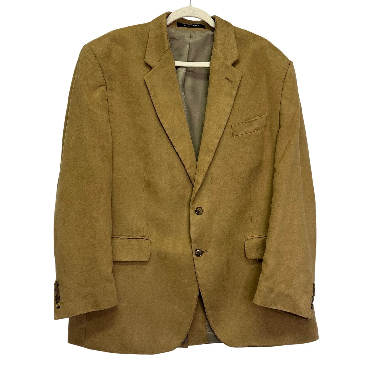 Chaps Ralph Lauren Vintage Chaps Ralph Lauren Men’s Camel Blazer 46R Size 46R - 1 Thumbnail