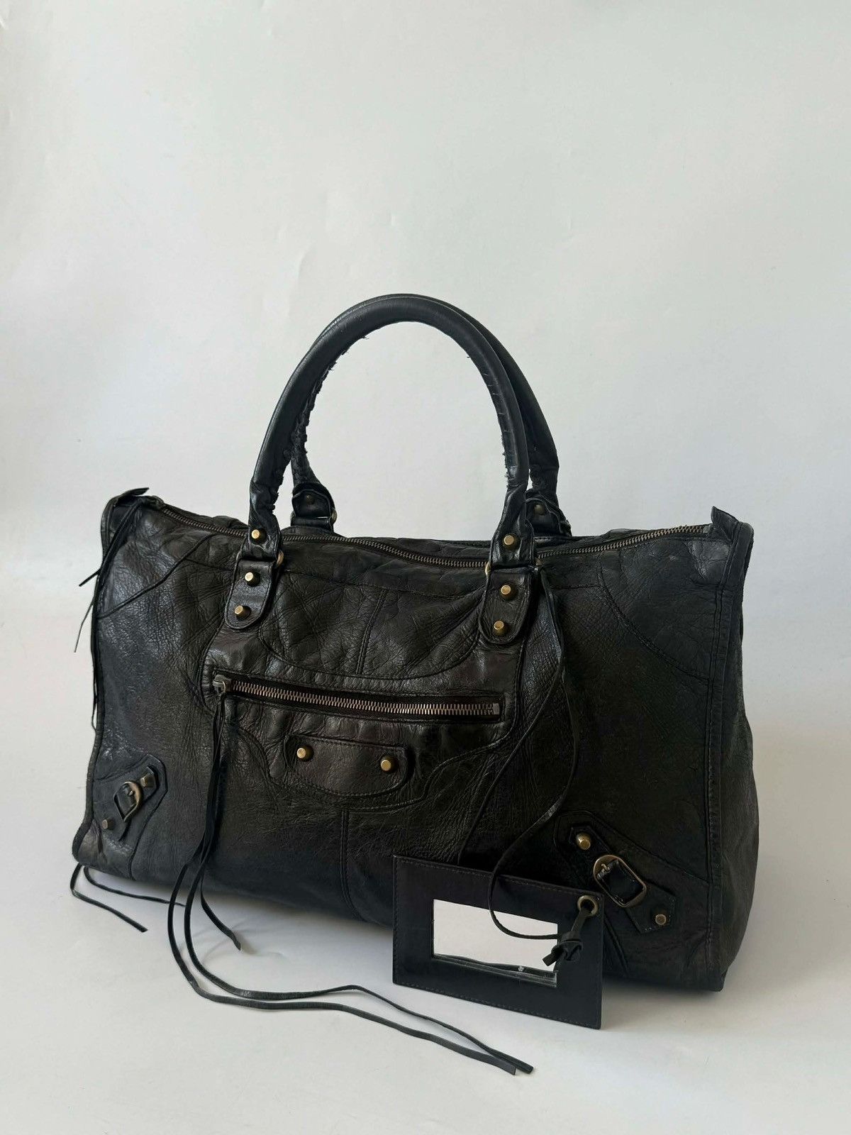 Balenciaga 2000’s Balenciaga Black Classic Work Bag Size ONE SIZE - 2 Thumbnail