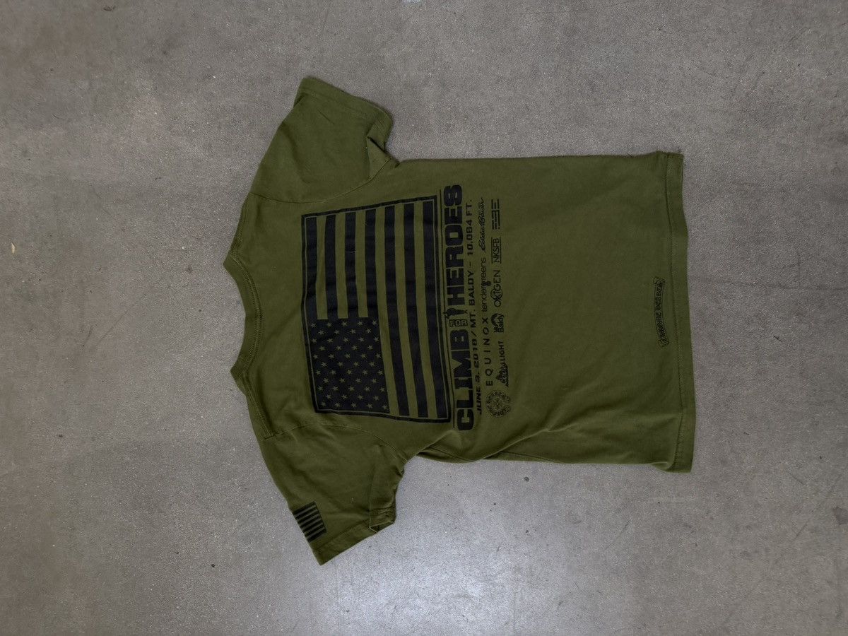 Chrome Hearts Chrome Hearts x Equinox Climb For Heroes T-Shirt Size US S / EU 44-46 / 1 - 3 Thumbnail