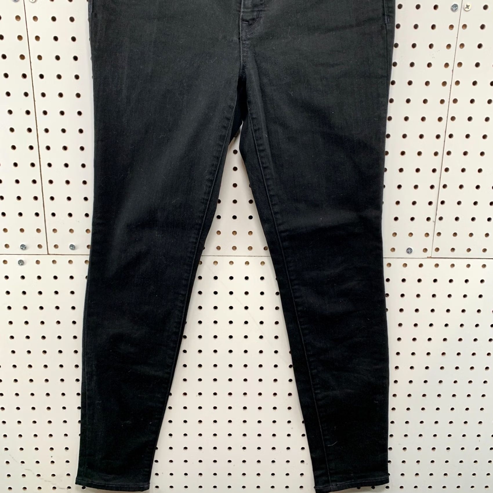 Madewell Madewell Black Denim Jeans Womens Size 28 High Rise Skinny Fit 29x28 Jeans Size 28" / US 6 / IT 42 - 4 Thumbnail