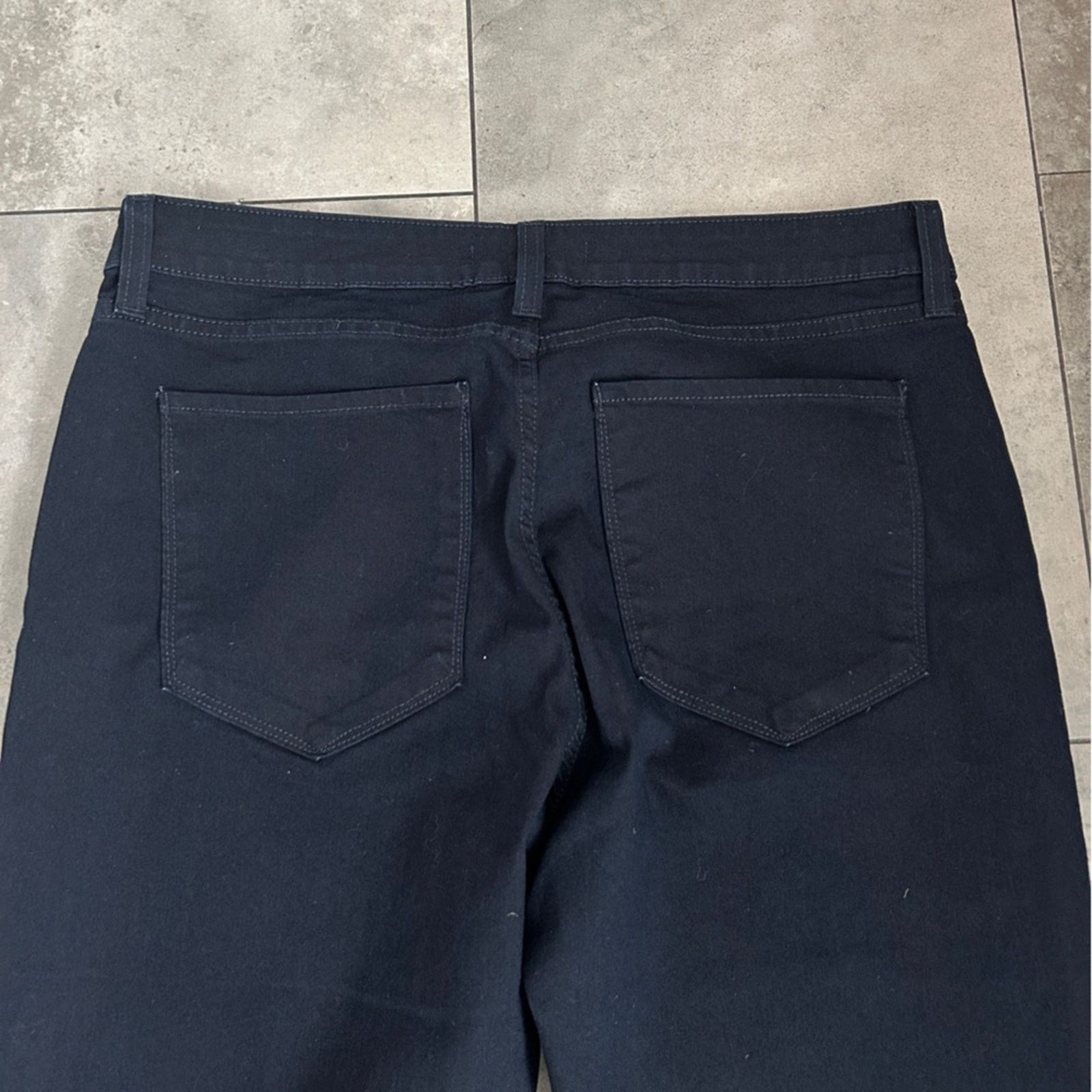 MONFRERE Monfrere dark blue japanese denim slim straight jeans 34 Size US 34 / EU 50 - 8 Thumbnail