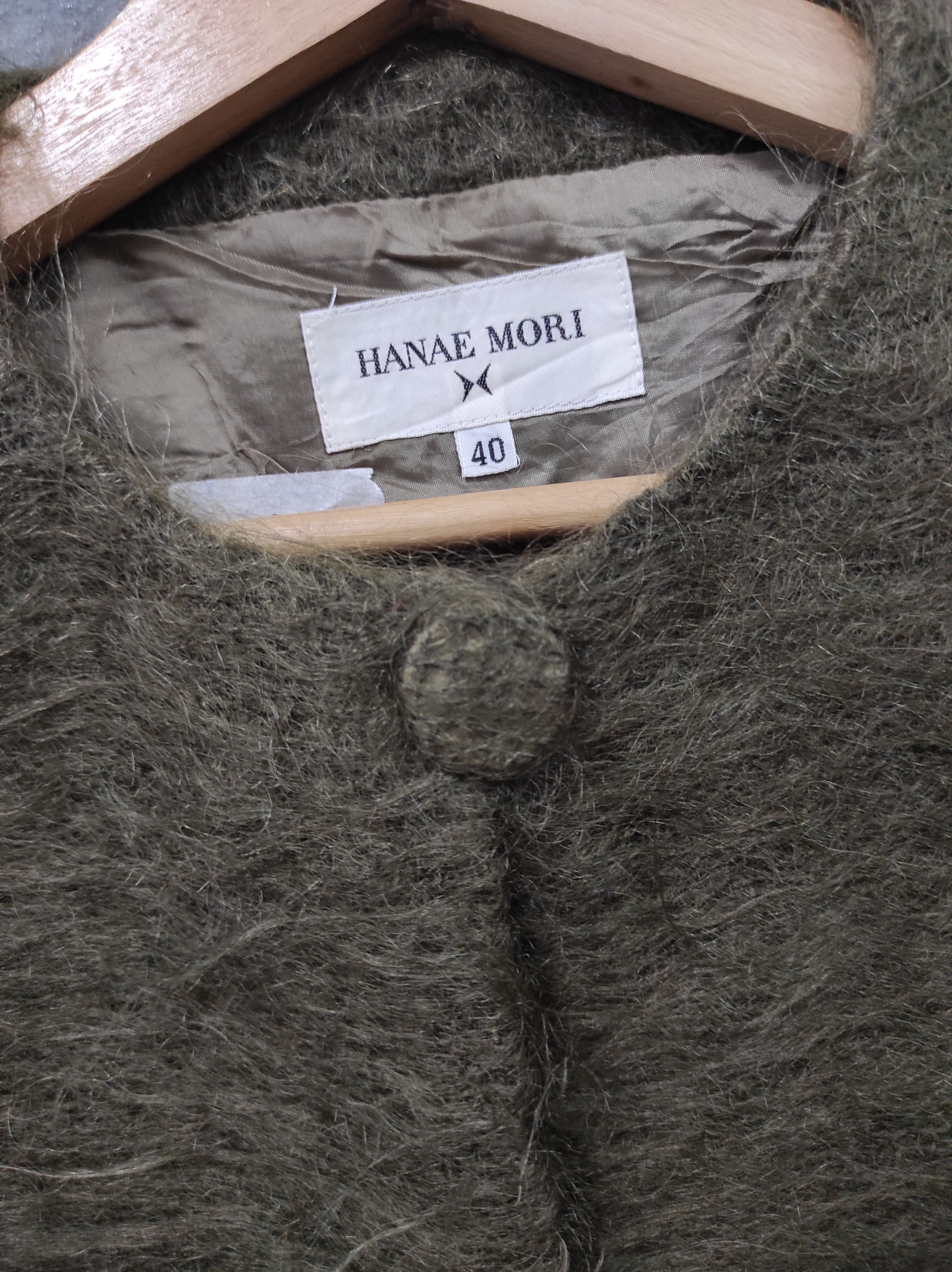 Hanae Mori HANAE MORI LUXURY FUR CARDIGAN JACKET Size M / US 6-8 / IT 42-44 - 5 Thumbnail