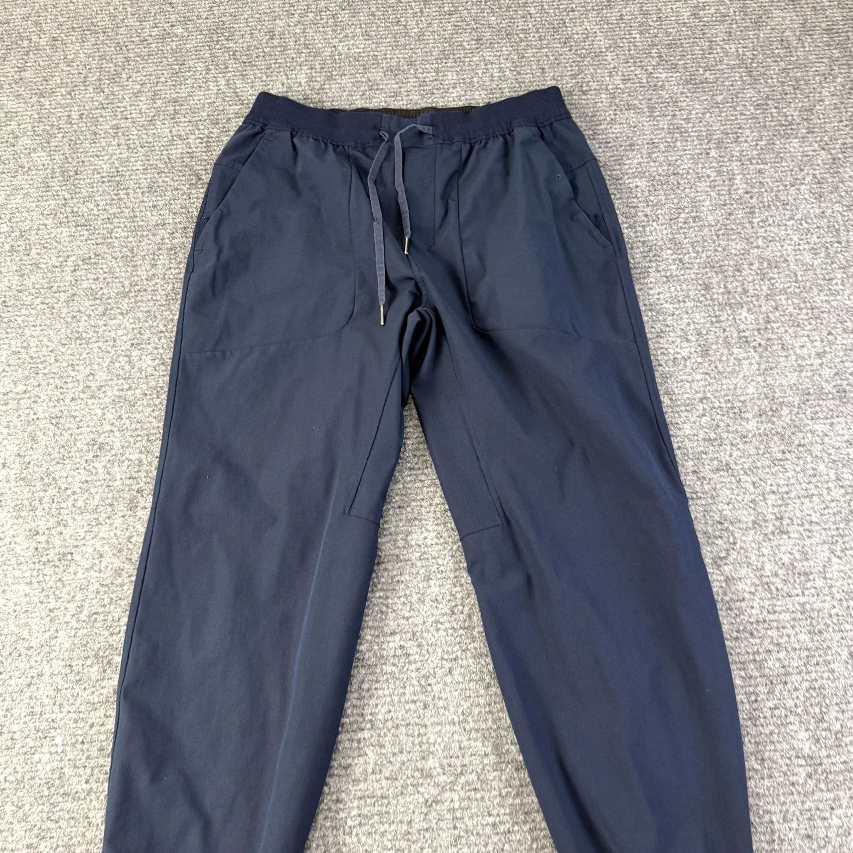 Lululemon Lululemon Mens Large Blue Woven Jogger Pants Zip Pocket Drawstring Athletic Size US 33 - 2 Thumbnail