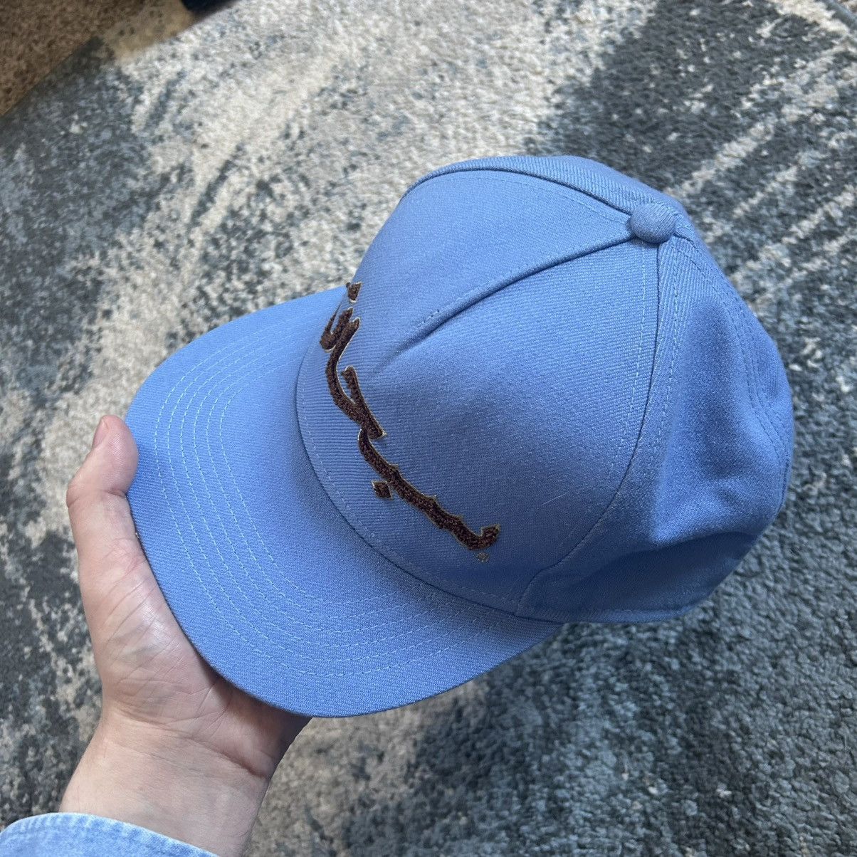 Supreme AUTUMN 2021 ARABiC STRUCTURED PiNCH FRONT 5-PANEL SNAPBACK Size ONE SIZE - 6 Thumbnail
