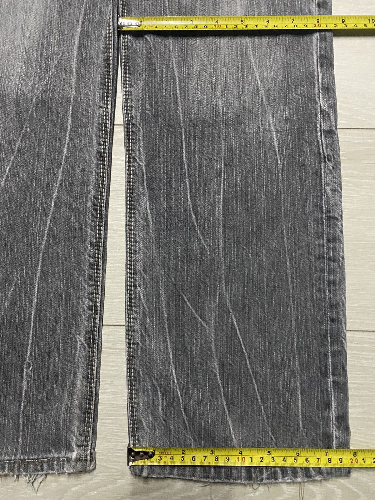 Japanese Brand Vintagw Japanese Brand Avail Garment Distressed Thunder Jean Size US 28 / EU 44 - 11 Thumbnail