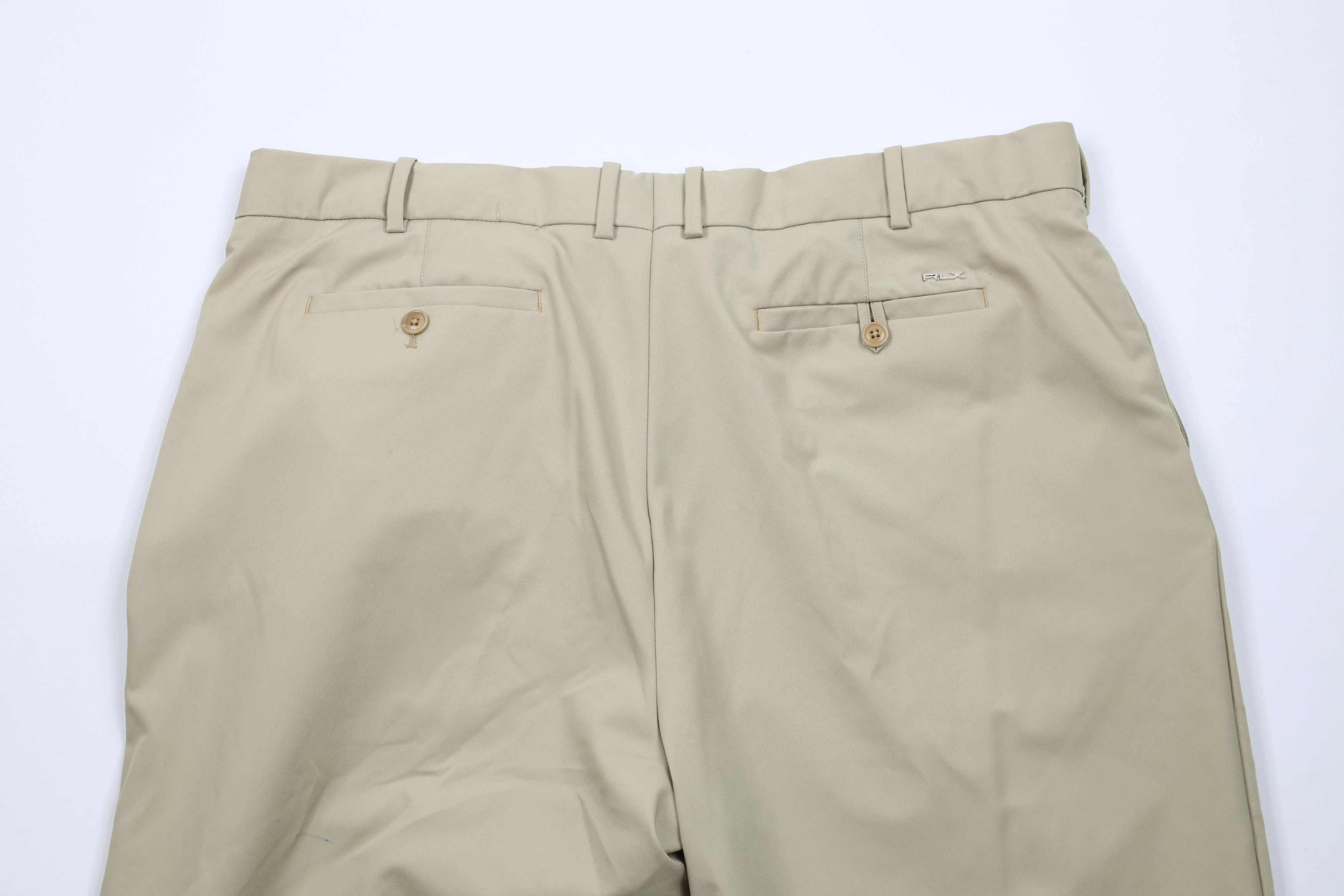 Ralph Lauren × Vintage Ralph Lauren RLX Tech Wide Leg Golfing Golf Chino Pants Size US 40 / EU 56 - 11 Thumbnail
