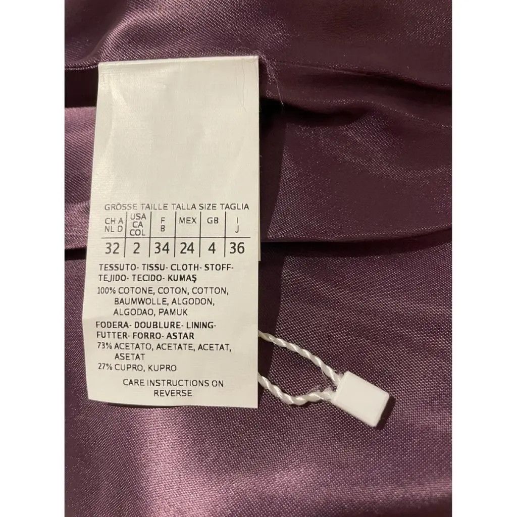 Max Mara Cotton coat, Max Mara Size XS / US 0-2 / IT 36-38 - 8 Thumbnail