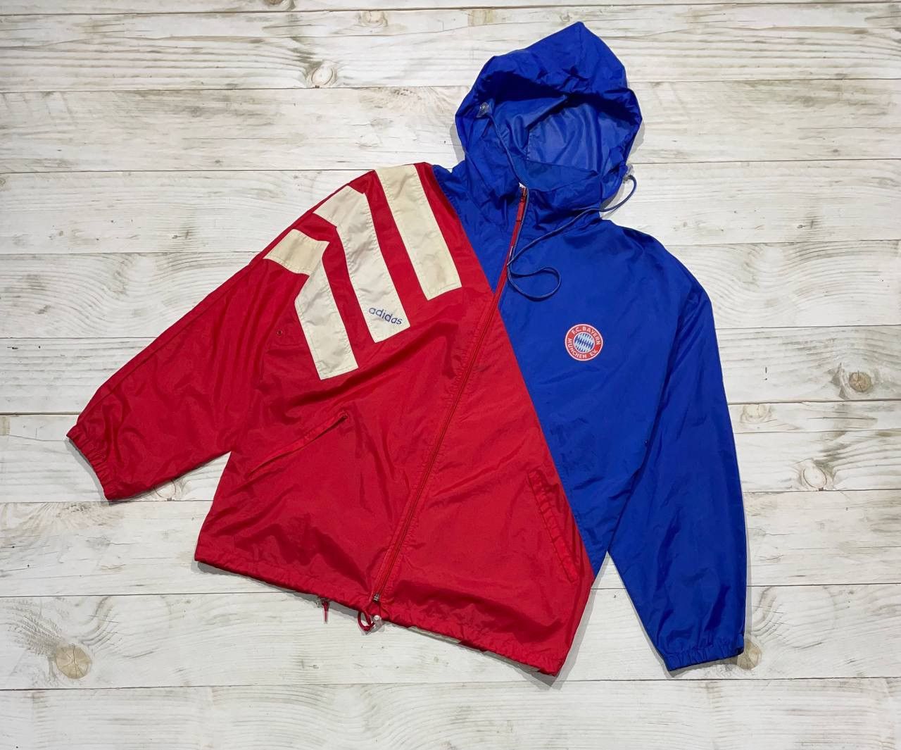 Adidas soccer rain jacket sales