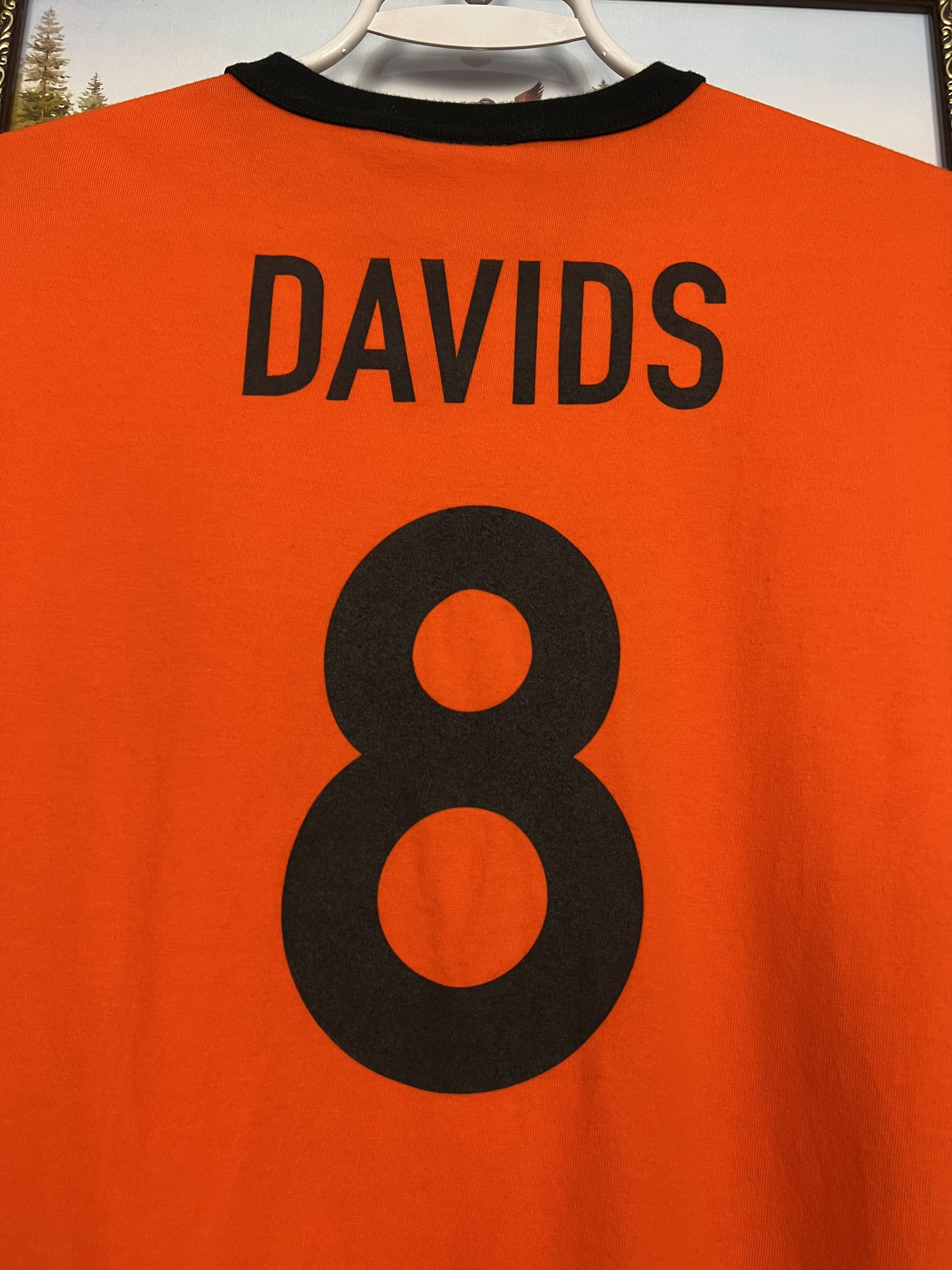 Nike Vintage Nike Netherlands Holland Football #8 Davids Vest Tee Size US L / EU 52-54 / 3 - 11 Thumbnail