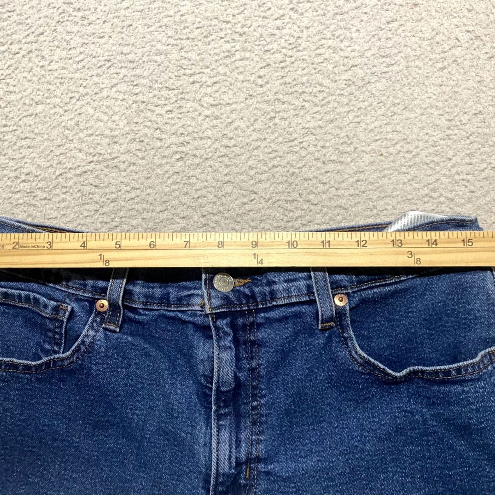 Levi's Levi's Womens Jeans Shorts High Rise Inseam 3" Blue Denim 5-Pocket Button Closure Casual Summer XS-XL? Size 34" / US 12 / IT 48 - 7 Thumbnail