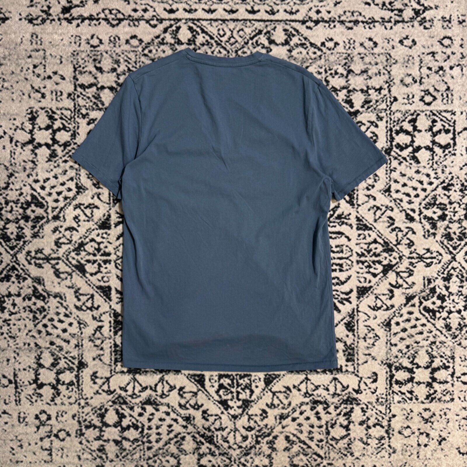 Just Cavalli × Vintage Just Cavalli Blue Cotton T-Shirt Size XS V-Neck Vintage 90s Size US XS / EU 42 / 0 - 8 Thumbnail