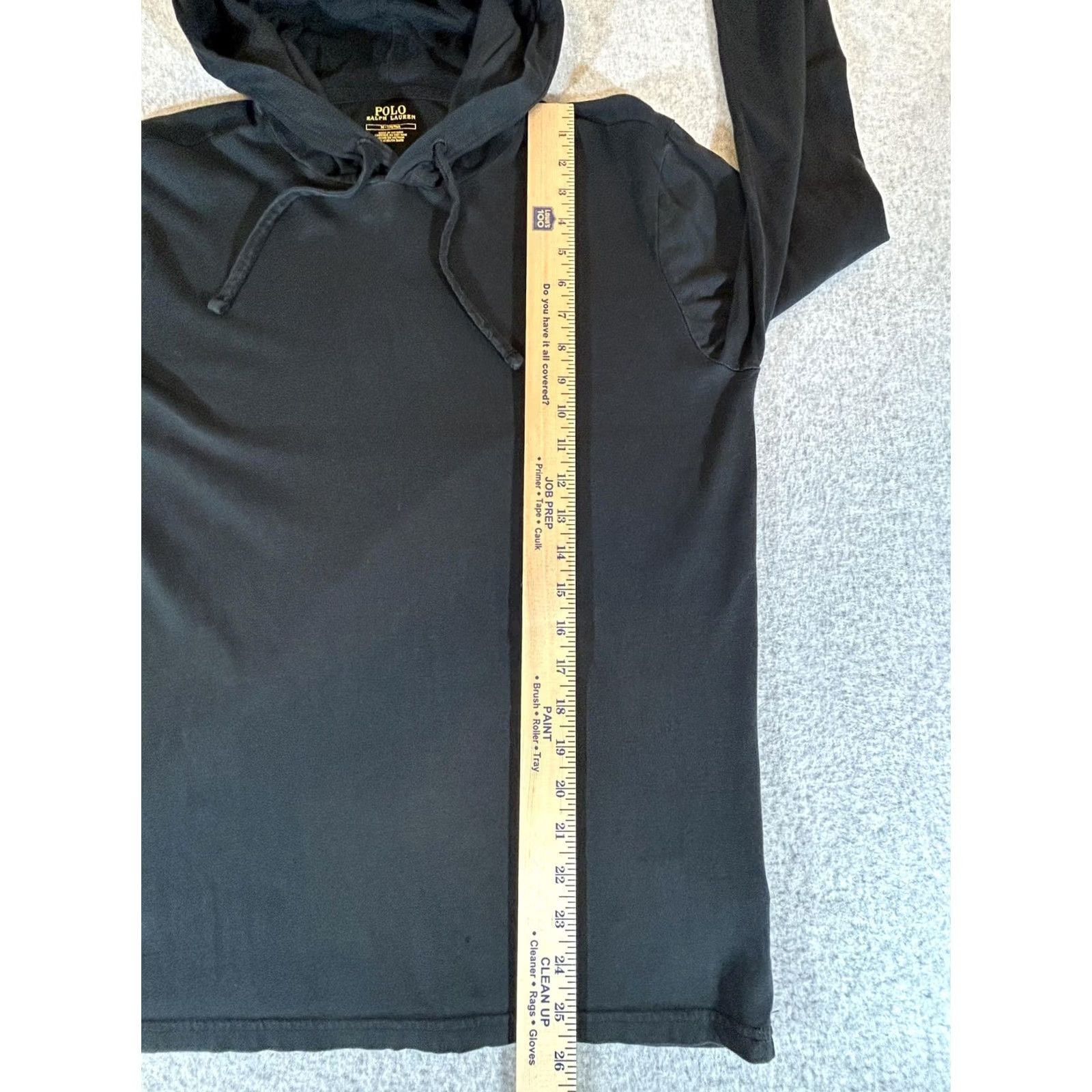 Polo Ralph Lauren Polo Ralph Lauren Hoodie Mens M Navy Jersey Knit Pullover Lightweight Shirt Size US M / EU 48-50 / 2 - 6 Thumbnail