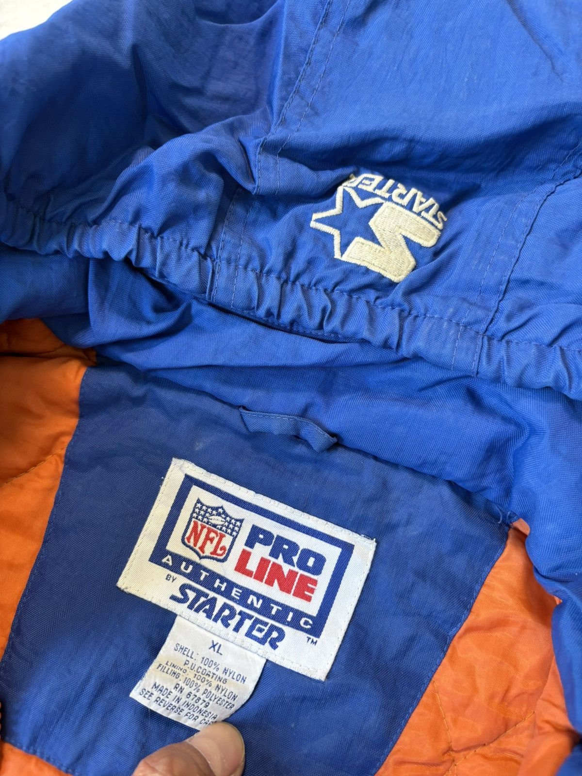 Starter Vintage Starter Proline Denver Broncos NFL Jacket Rare Size US XL / EU 56 / 4 - 5 Thumbnail
