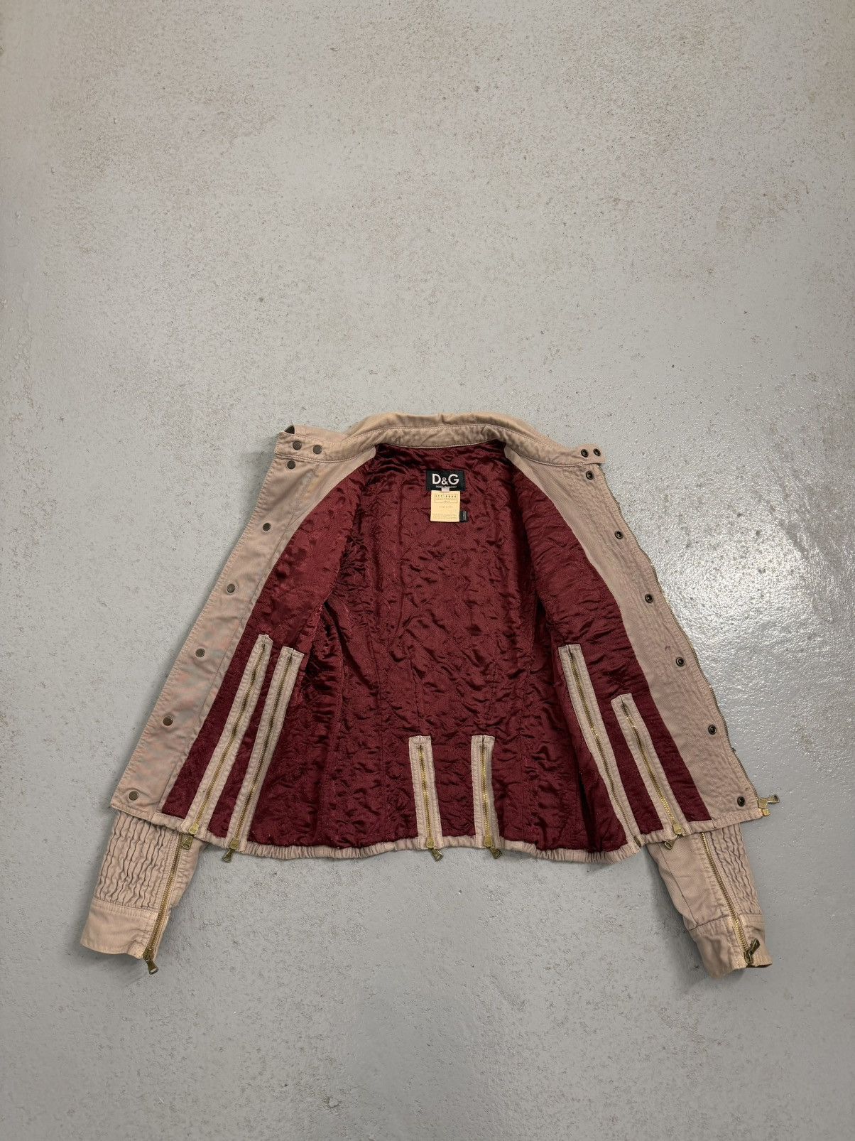Dolce & Gabbana Vintage AW2003 Dolce & Gabbana Multi-zip Utility Jacket Size S / US 4 / IT 40 - 13 Thumbnail
