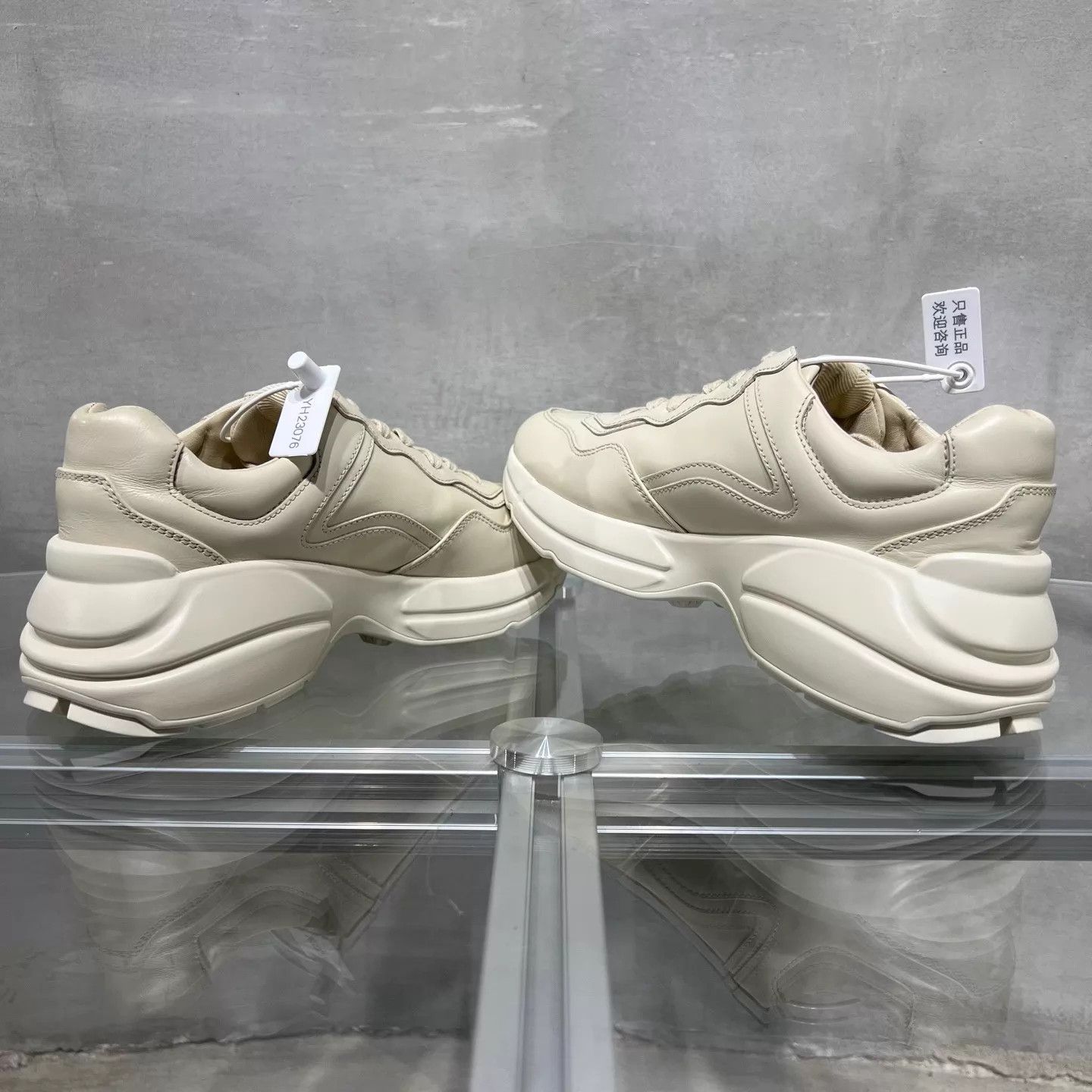 Gucci Gucci Rhyton Ivory 36.5 Box YH23075 Size US 6 / IT 36 - 5 Thumbnail