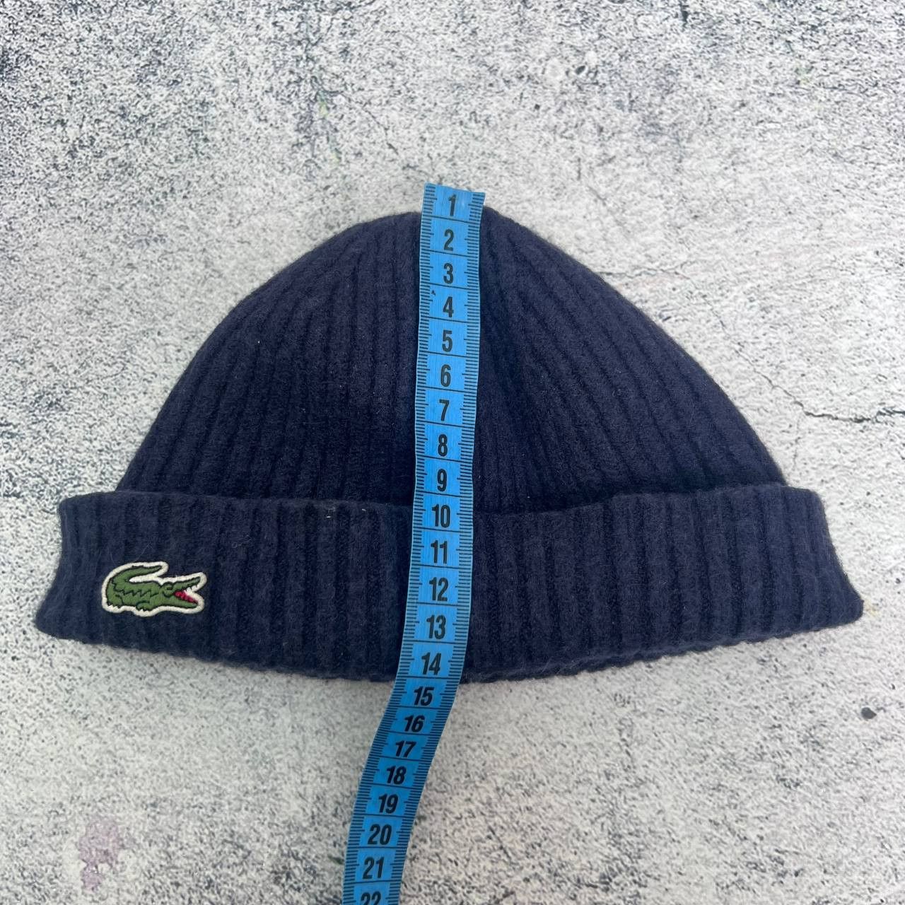Lacoste Lacoste Unisex Ribbed Wool Beanie Size ONE SIZE - 8 Thumbnail