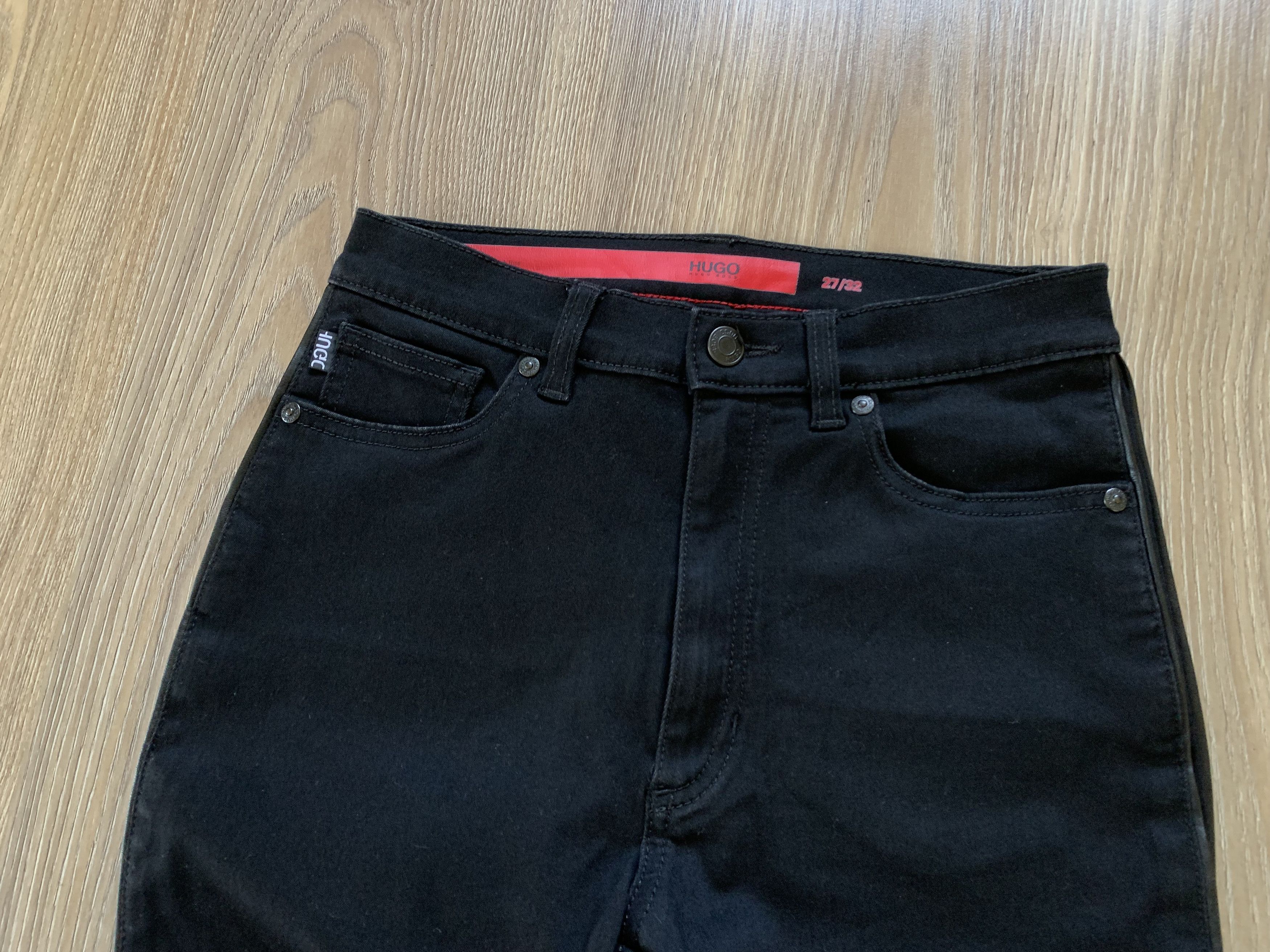 Hugo Boss Womens Hugo Boss Lou Black Skinny High Rise Jeans Size 27" / US 4 / IT 40 - 4 Thumbnail