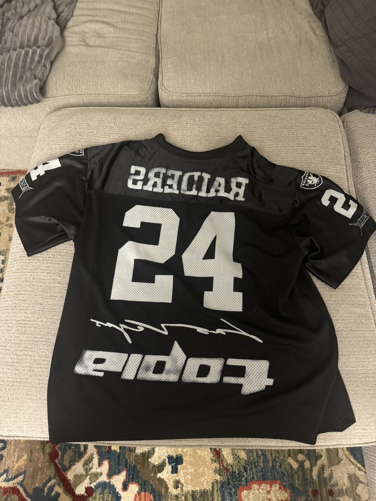 Travis Scott x NFL x Las Vegas Raiders Jersey 