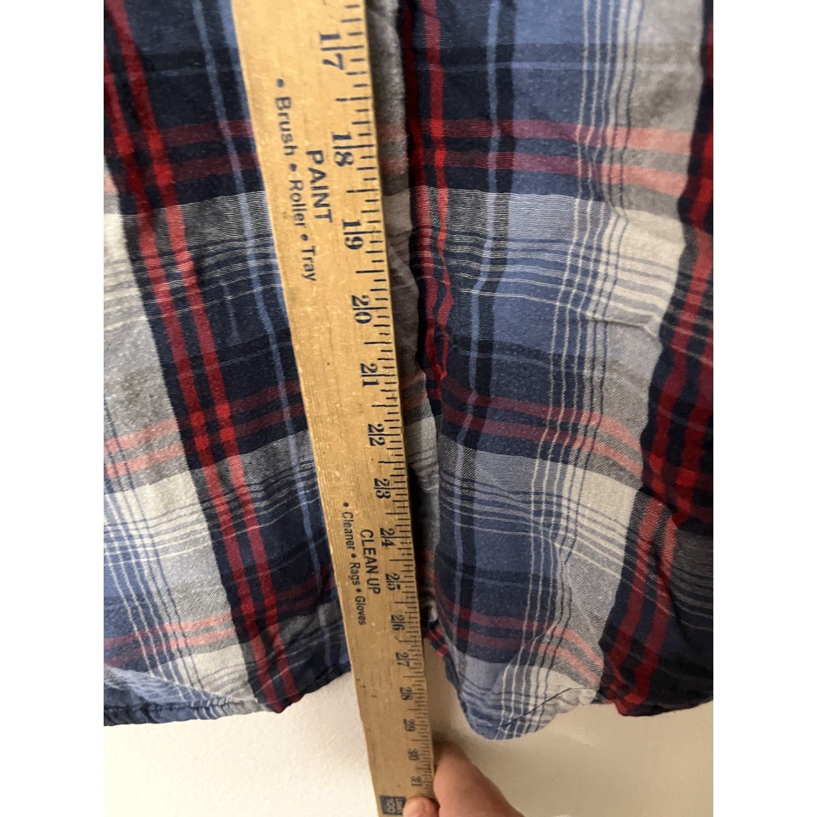 Kenneth Cole KENNETH COLE NEW YORK Shirt Men L Flannel Plaid Multicolor Button-Up Casual Workwear Knit Cotton Blend Slim Fit 3D All Seasons Fall Winter Spring Size US L / EU 52-54 / 3 - 4 Thumbnail
