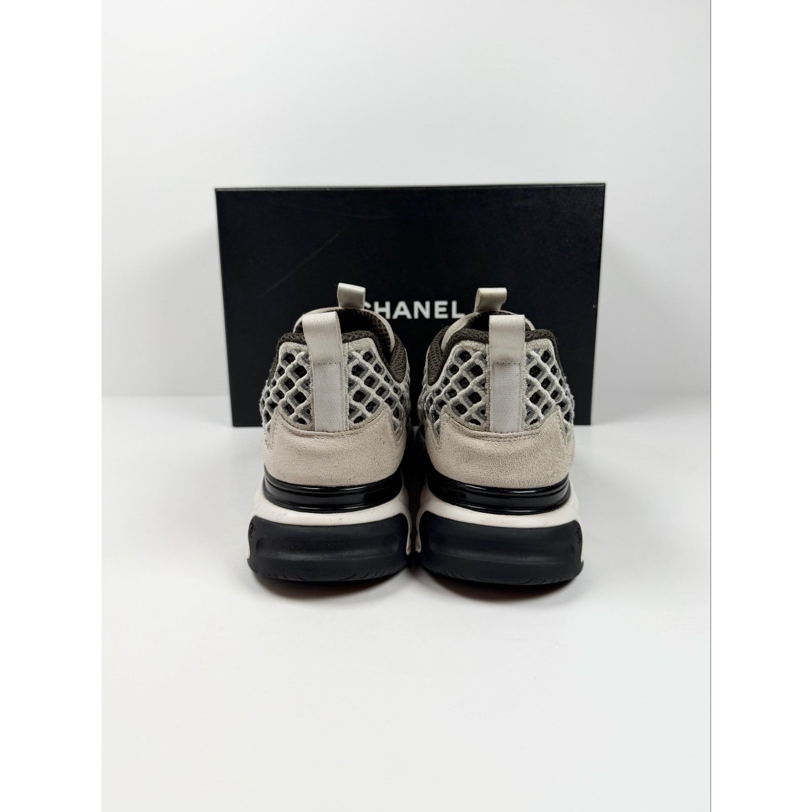 Chanel Size 42EU/9US - Chanel Interlocking CC Sneakers Size US 9 / EU 42 - 4 Thumbnail