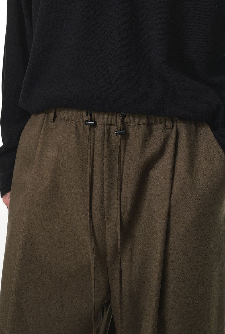 Japanese Brand Linen wide leg pants, loose solid color casual pants Size US 31 - 5 Thumbnail