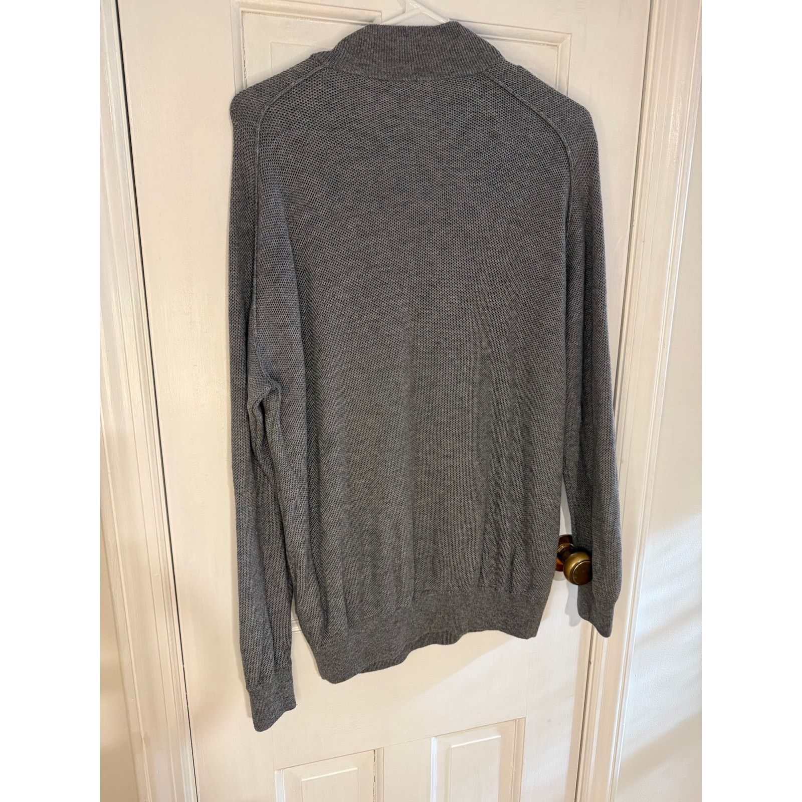 Peter Millar Peter Millar Gray Qtr Zip Pull-Over Size Large Size US L / EU 52-54 / 3 - 2 Thumbnail