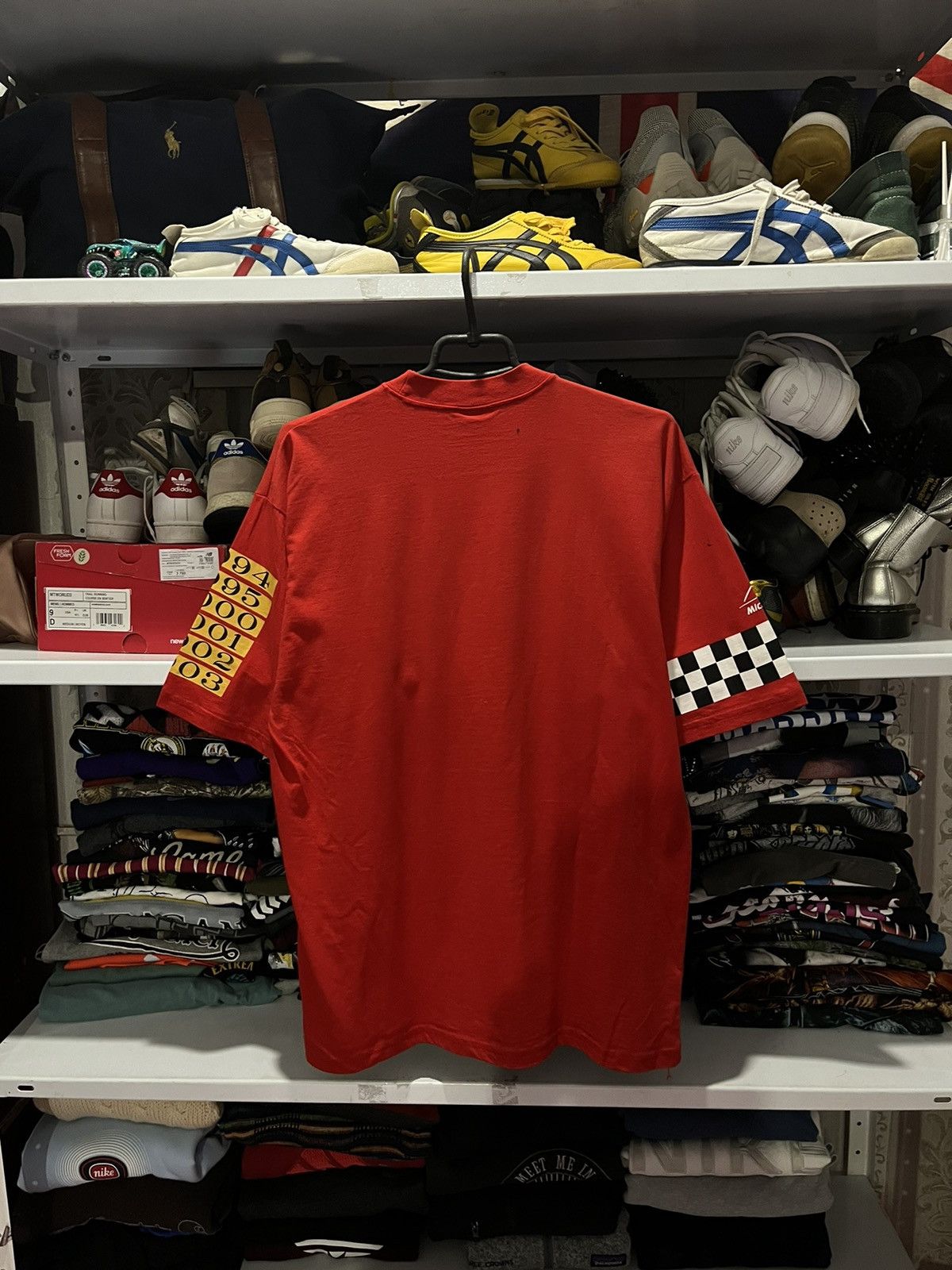 Ferrari Rare Vintage T-shirt Michael Schumacher Y2K Size US L / EU 52-54 / 3 - 4 Thumbnail
