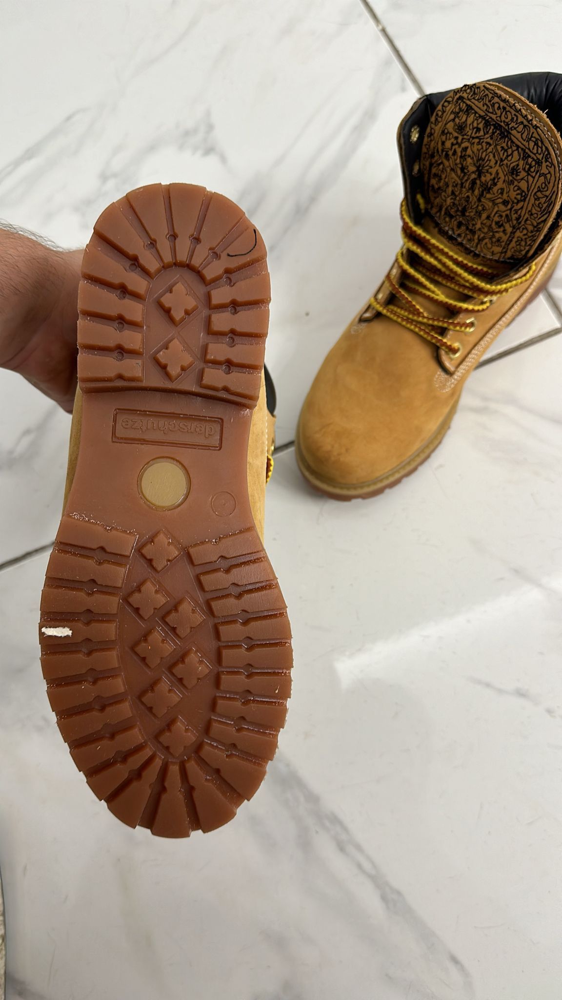 Derschutze Derschütze "yasmin v3" Boots Size 37 Timberland Style Size US 5 / EU 37 - 13 Thumbnail