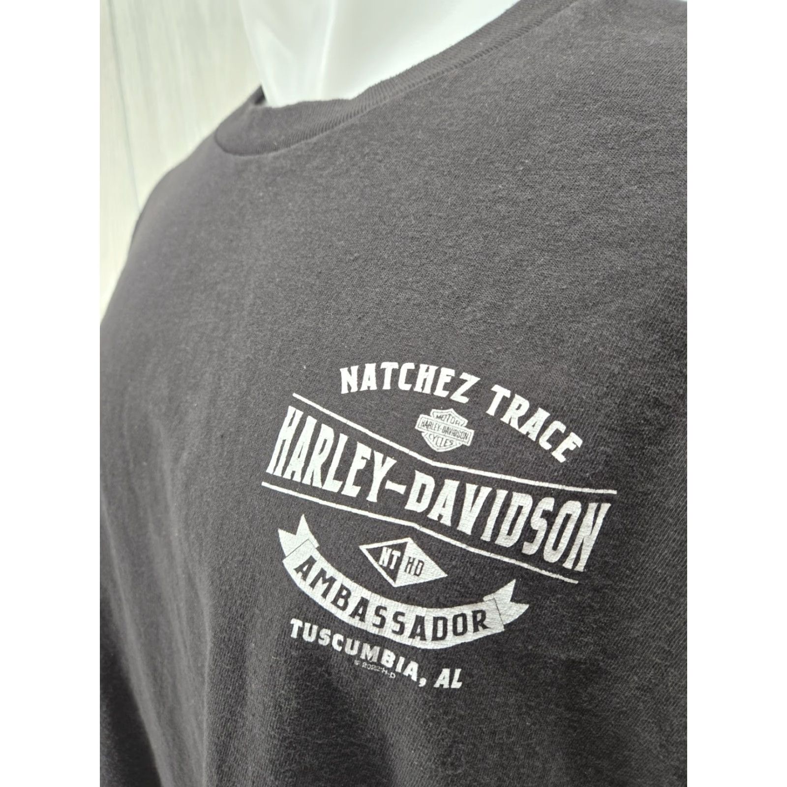 Harley Davidson Harley-Davidson T-Shirt Men XL Black Distressed Logo Size US XL / EU 56 / 4 - 7 Thumbnail