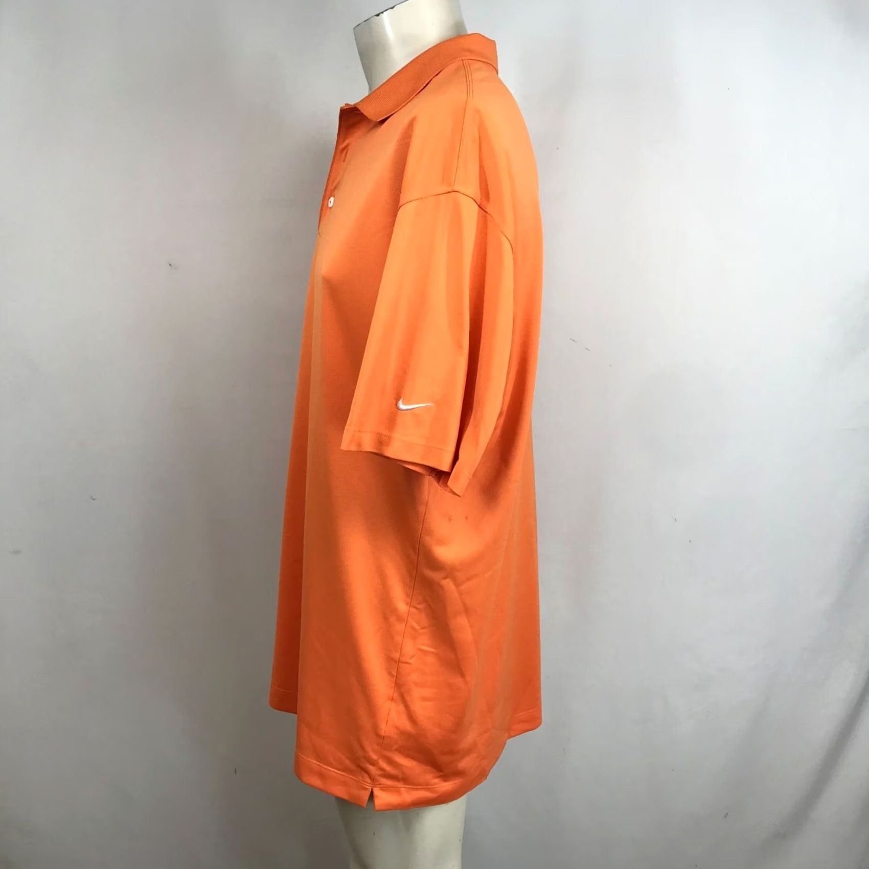 Nike Nike Golf Shirt Orange Polyester Short Sleeve Collared Mens XL Size US XL / EU 56 / 4 - 6 Thumbnail