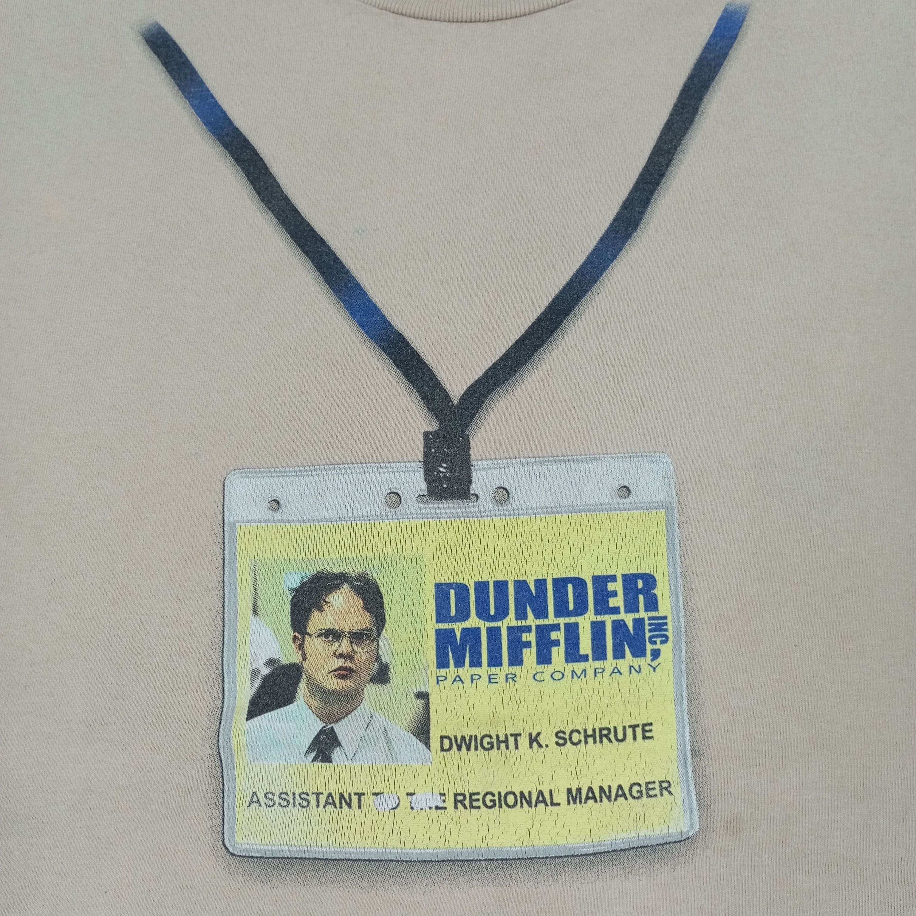 Vintage The Office Movie Dunder Mifflin Vintage Tshirt Size US L / EU 52-54 / 3 - 2 Thumbnail