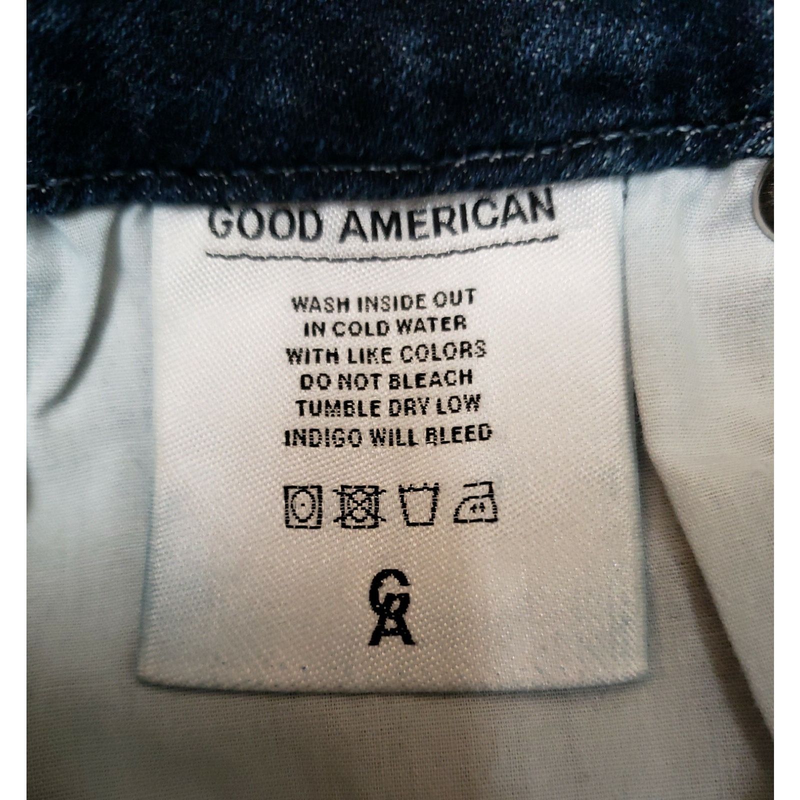 Good American Good American Good legs High-rise Blue Denim Released Hems Size 26" / US 2 / IT 38 - 5 Thumbnail