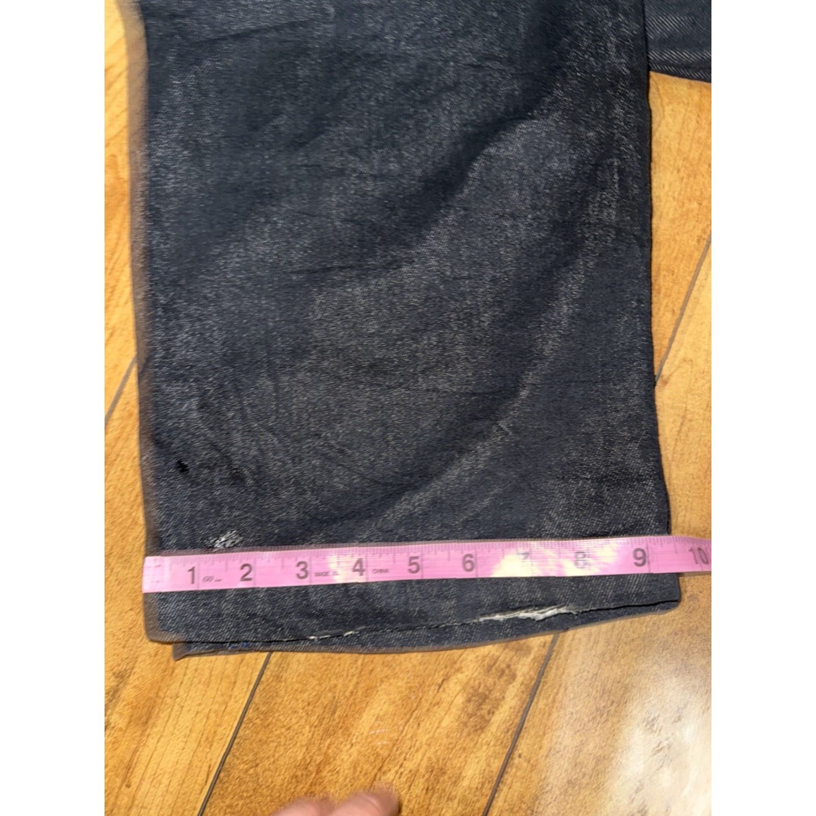 Vintage Designer Rich Kid Jeans Jeans 36x32 Dark Wash Distressed Y2K Skater Mens Regular 36 Blue Straight - Denim - Size US 36 / EU 52 - 4 Thumbnail