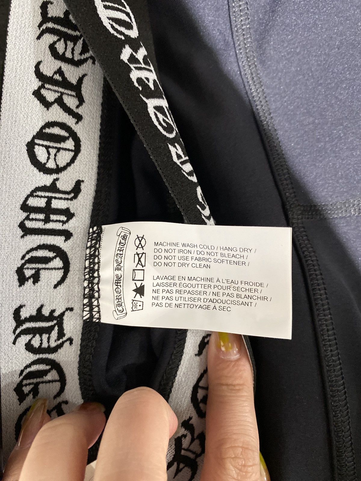 Chrome Hearts Chrome Hearts Cross Script Yoga Pants Size 28" / US 6 / IT 42 - 6 Thumbnail