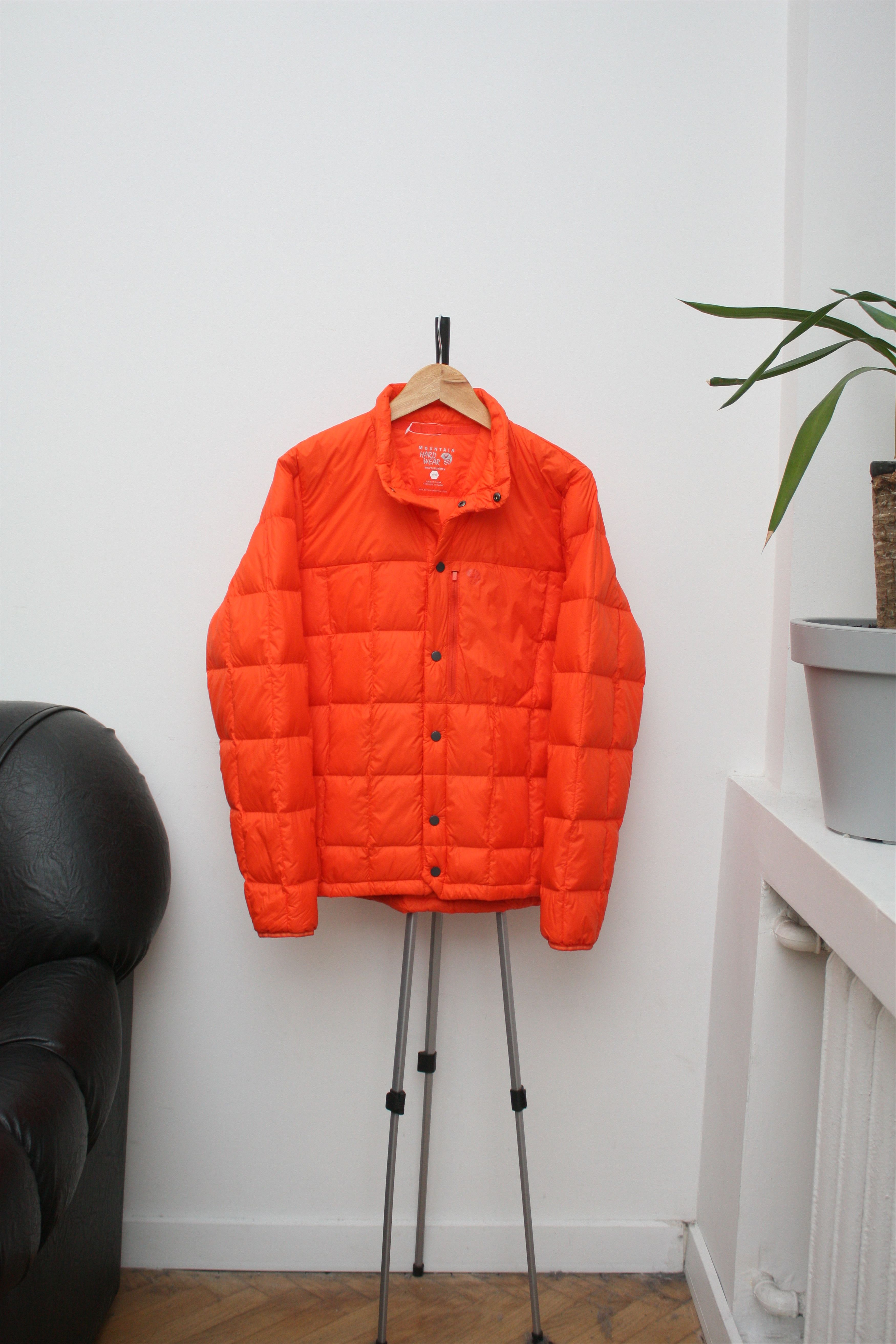 Mountain Hardwear Mountain Hardwear Orange Down Puffer Overshirt Jacket Medium Size US M / EU 48-50 / 2 - 2 Thumbnail