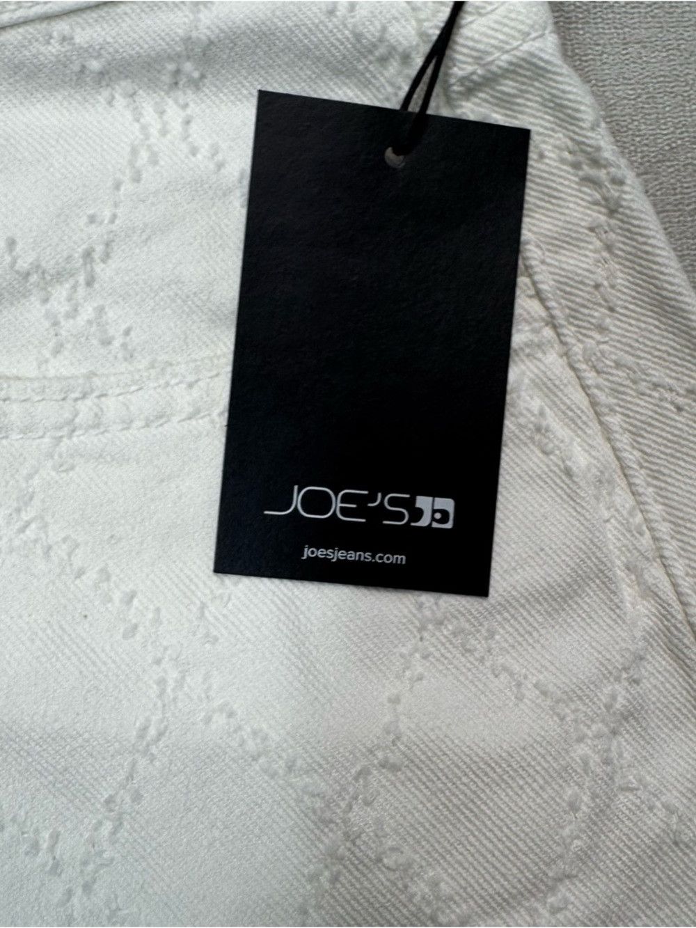 Joe's NWT New $128 Joe's Jeans Diamond Pattern Mini Skirt In Anka Size 31" - 4 Thumbnail