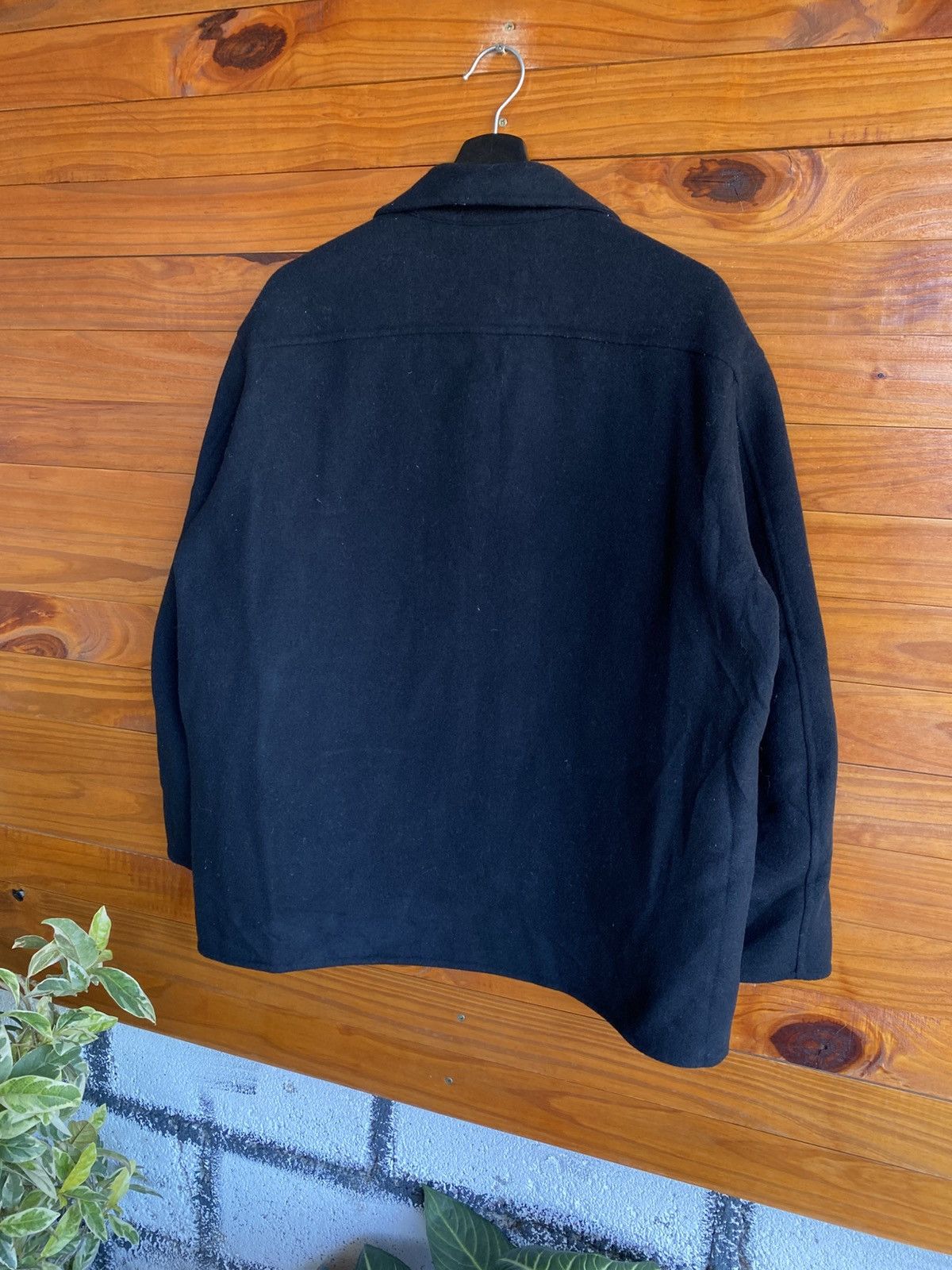 Uniqlo Uniqlo X Jil Sander Black Wool Blend Short Coat – Minimalist Size M / US 6-8 / IT 42-44 - 8 Thumbnail