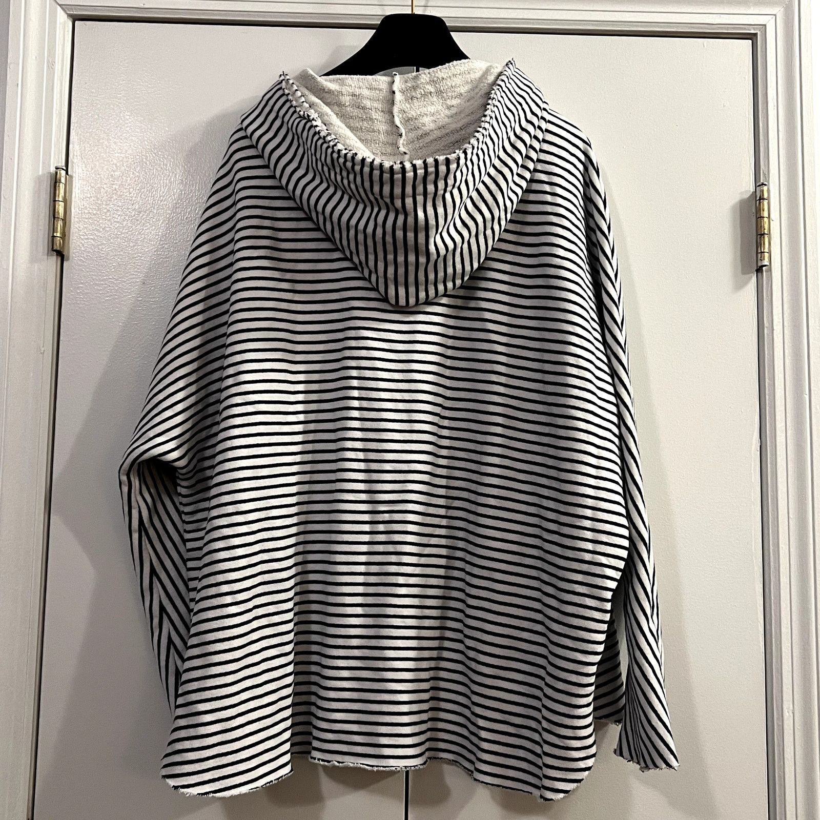 Frank & Eileen Frank & Eileen striped hoodie white black size M Size M / US 6-8 / IT 42-44 - 6 Thumbnail