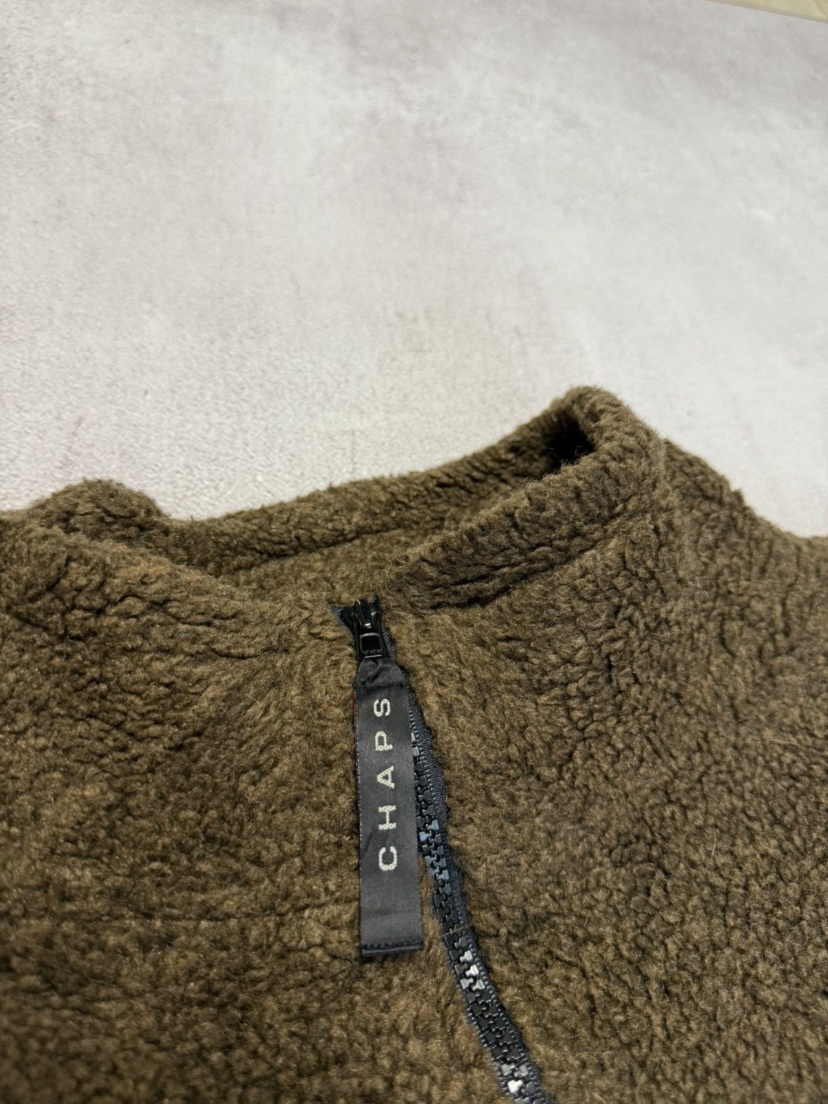 Chaps Ralph Lauren Vintage Polo Ralph Lauren Fleece Jacket Brown Chaps Y2K 90s Size US M / EU 48-50 / 2 - 4 Thumbnail