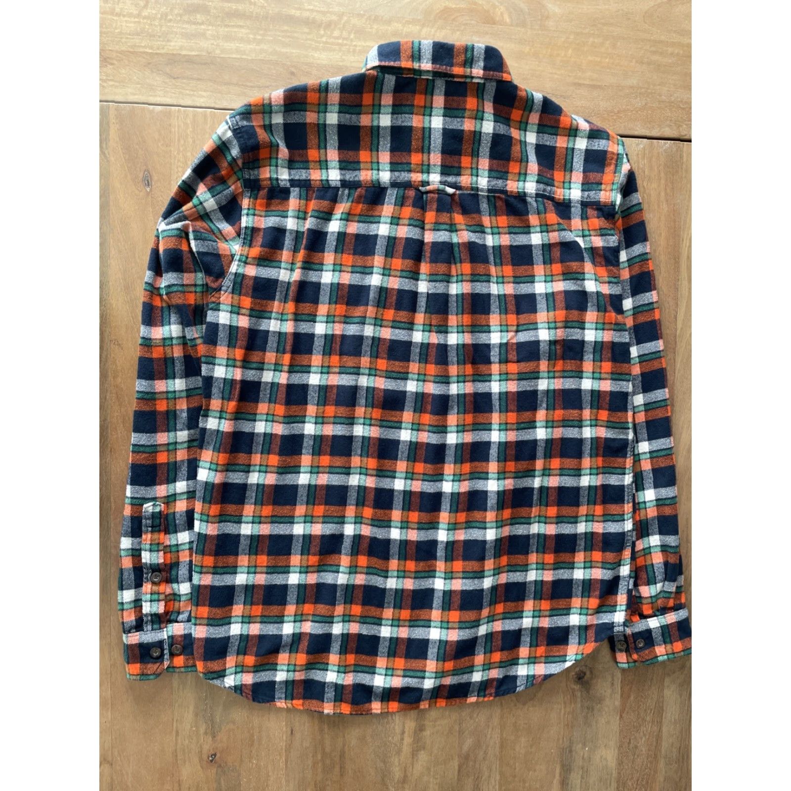 Vintage VINTAGE Woolrich Shirt Mens LT Plaid Button-Down Long Sleeve Work Shirt Size US L / EU 52-54 / 3 - 2 Thumbnail