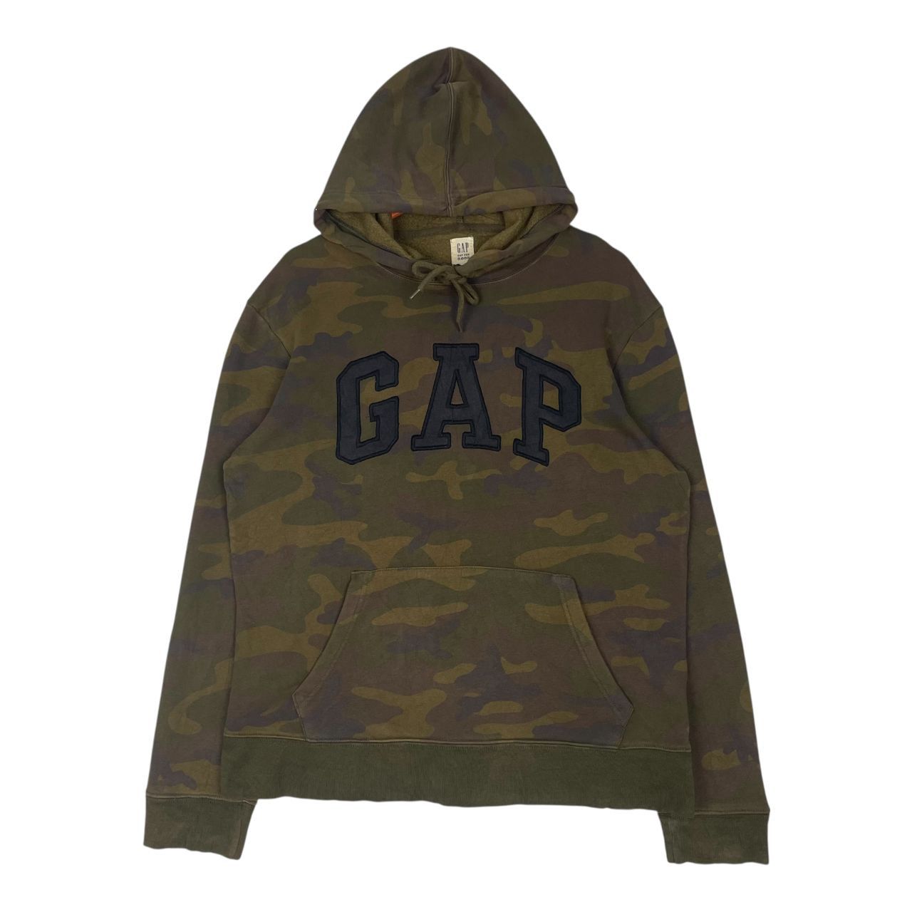 Gap Vintage Gap Camo Military Style Embroided Logo Hoodie Size US M / EU 48-50 / 2 - 1 Thumbnail