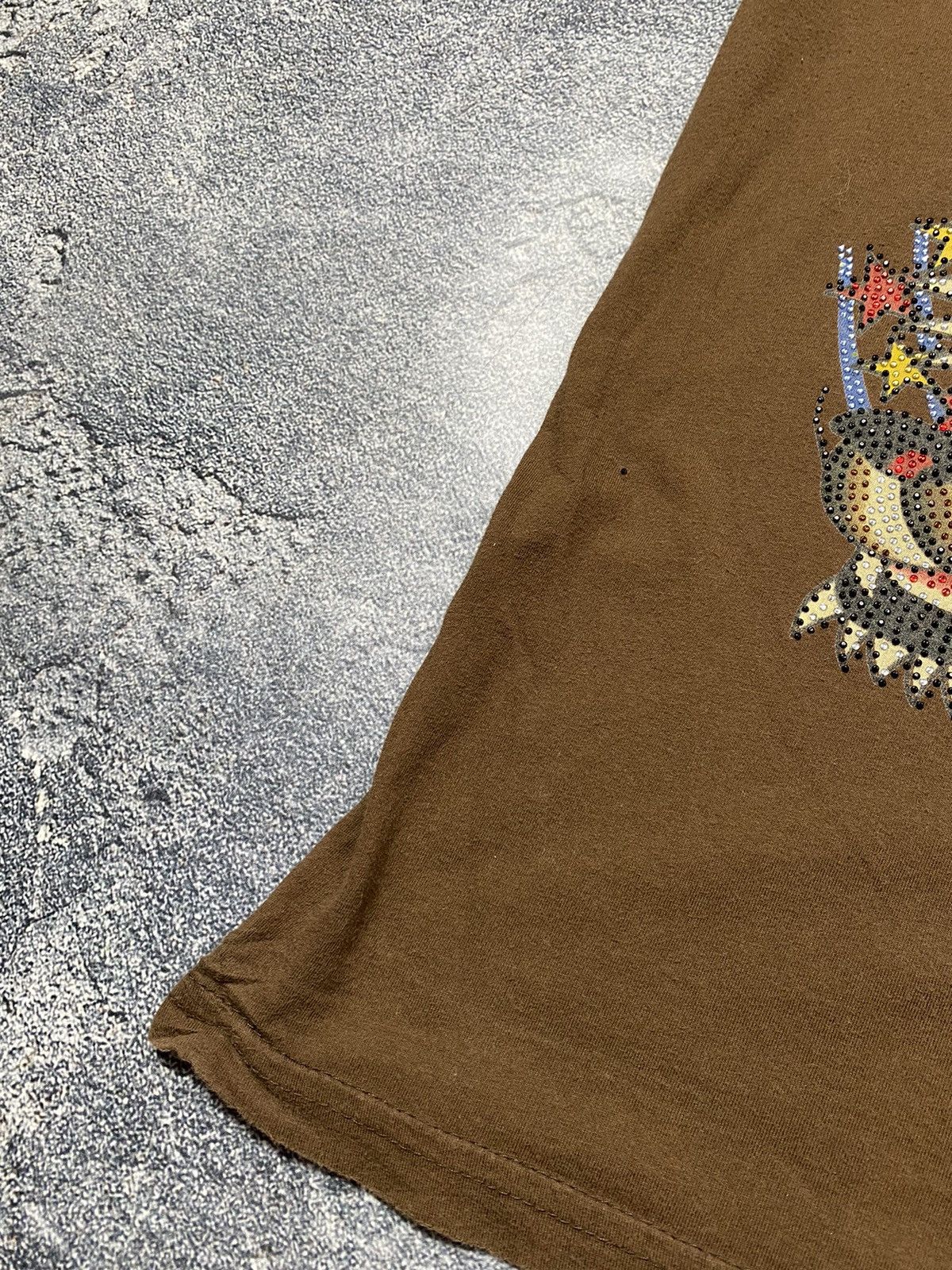 Christian Audigier × Ed Hardy × Japanese Brand Vintage ED HARDY by Christian Audigier Tshirt Size L / US 10 / IT 46 - 8 Thumbnail