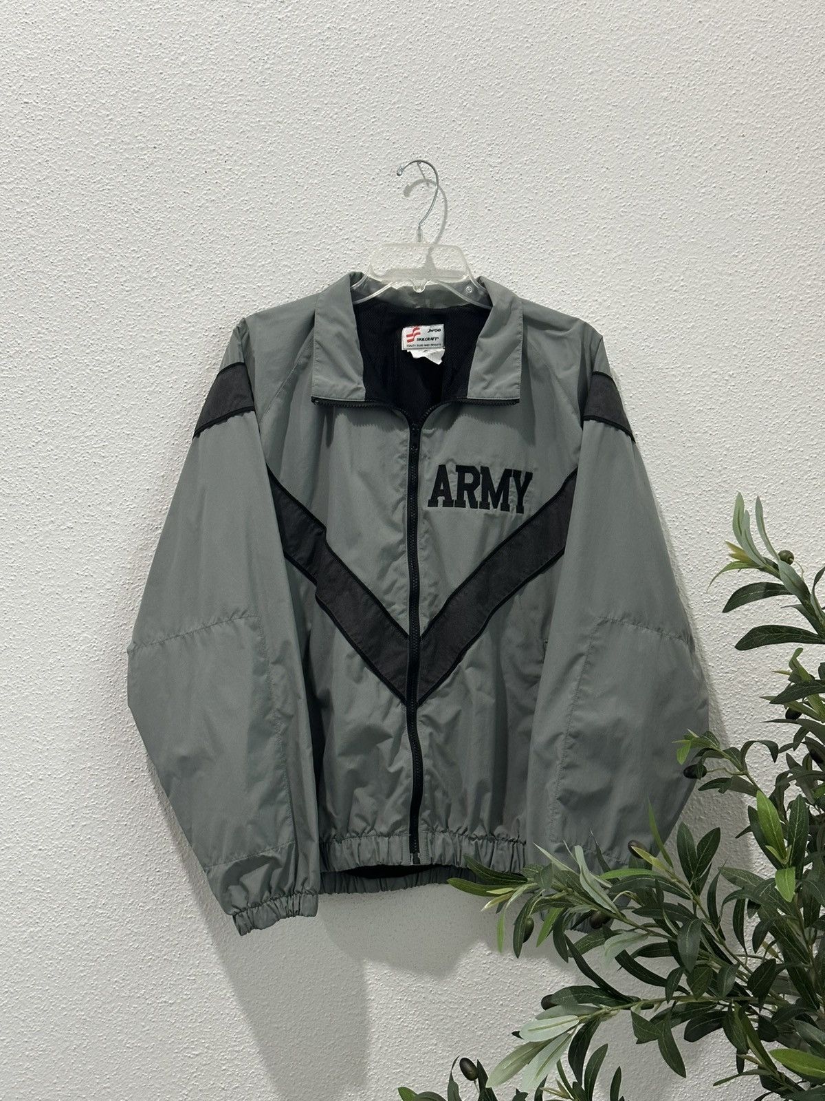 Vintage 90s US ARMY IPFU Jacket “Improved Physical Fitness Uniform” Size US XL / EU 56 / 4 - 1 Thumbnail