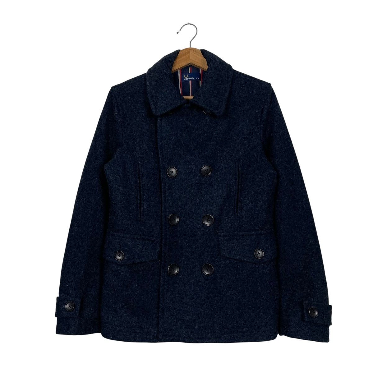 Fred Perry Fred Perry Double Breasted Jacket Size US S / EU 44-46 / 1 - 1 Thumbnail