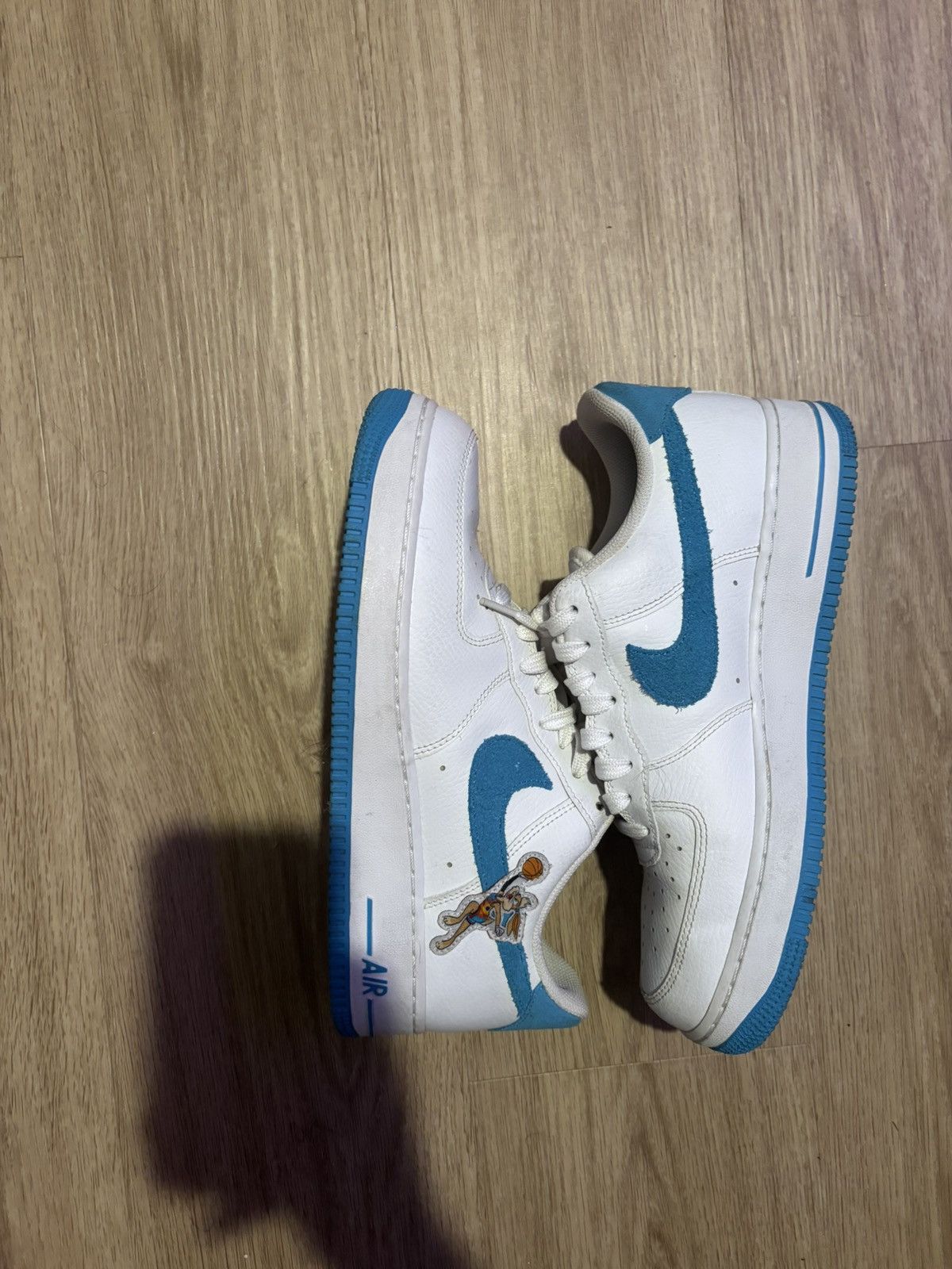 Nike Space Jam x Air Force 1 '07 Low 'Hare' Size US 9 / EU 42 - 2 Thumbnail